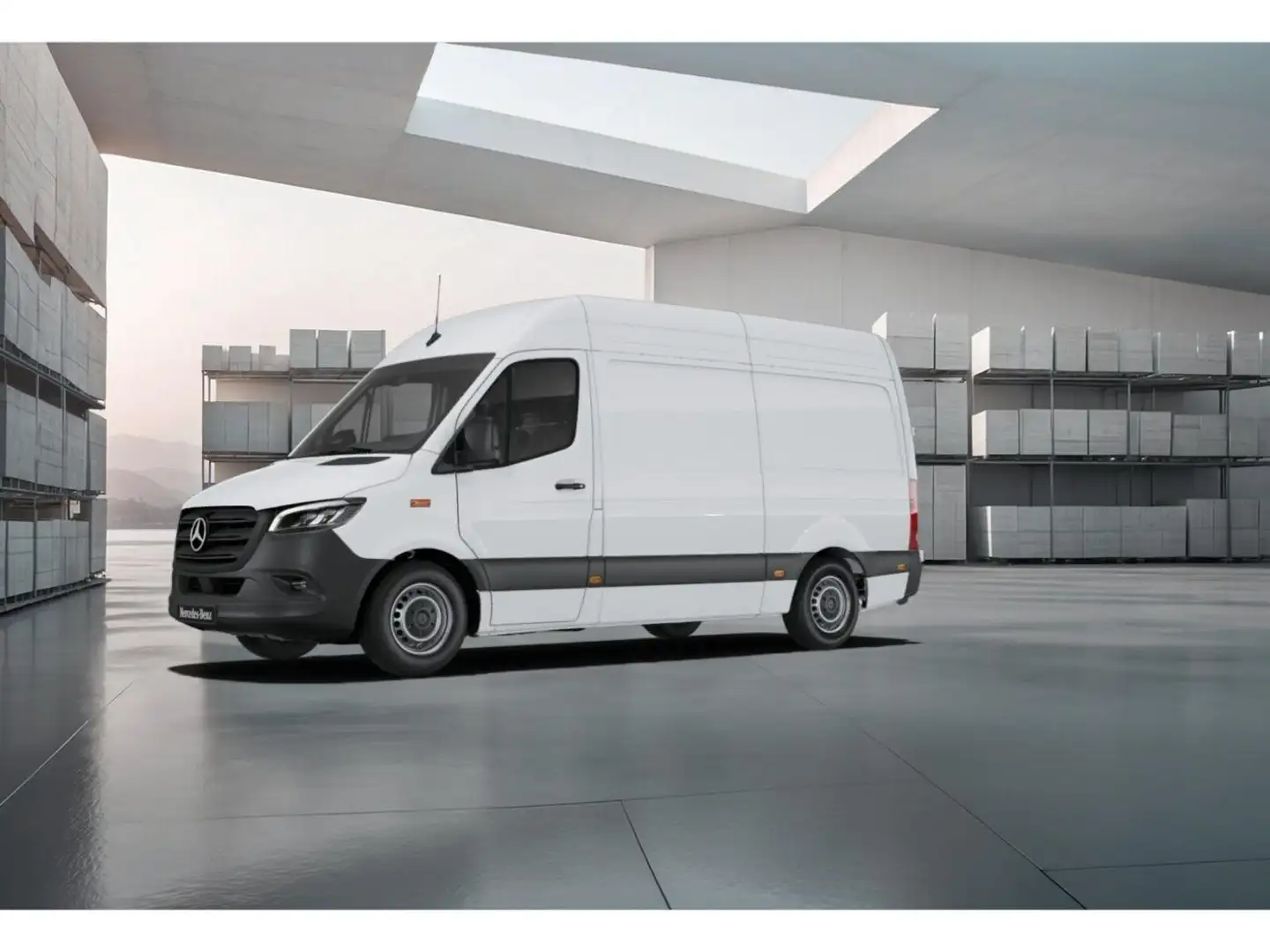 Mercedes-Benz Sprinter 317 CDI Kasten PRO L2H2 MBUX+LED+Cam Weiß - 2