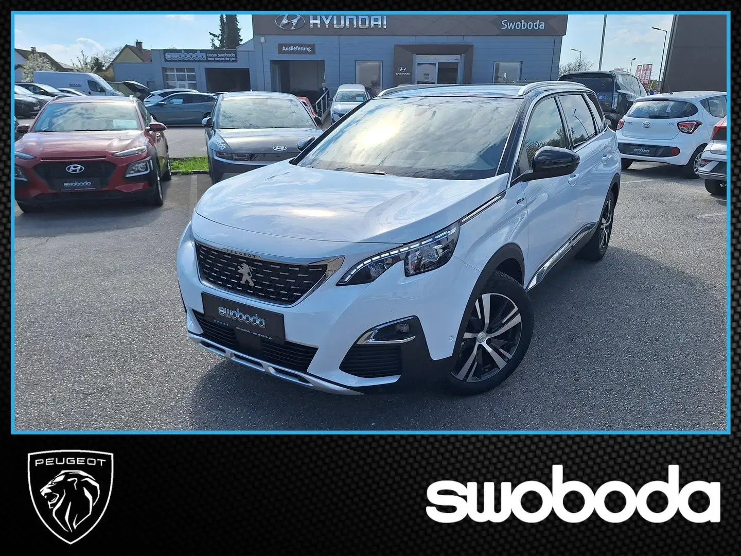 Peugeot 5008 GT-Line HDI 130 EAT8, 8-fach, AHK Weiß - 1