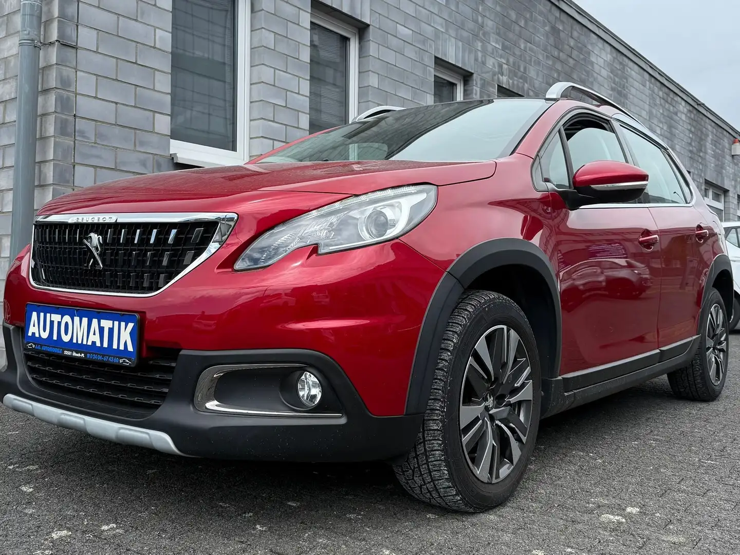 Peugeot 2008 ALLURE AUTOMATIK/PANO/KLIMA/NAVI NUR 45.590KM! ! ! Rot - 2