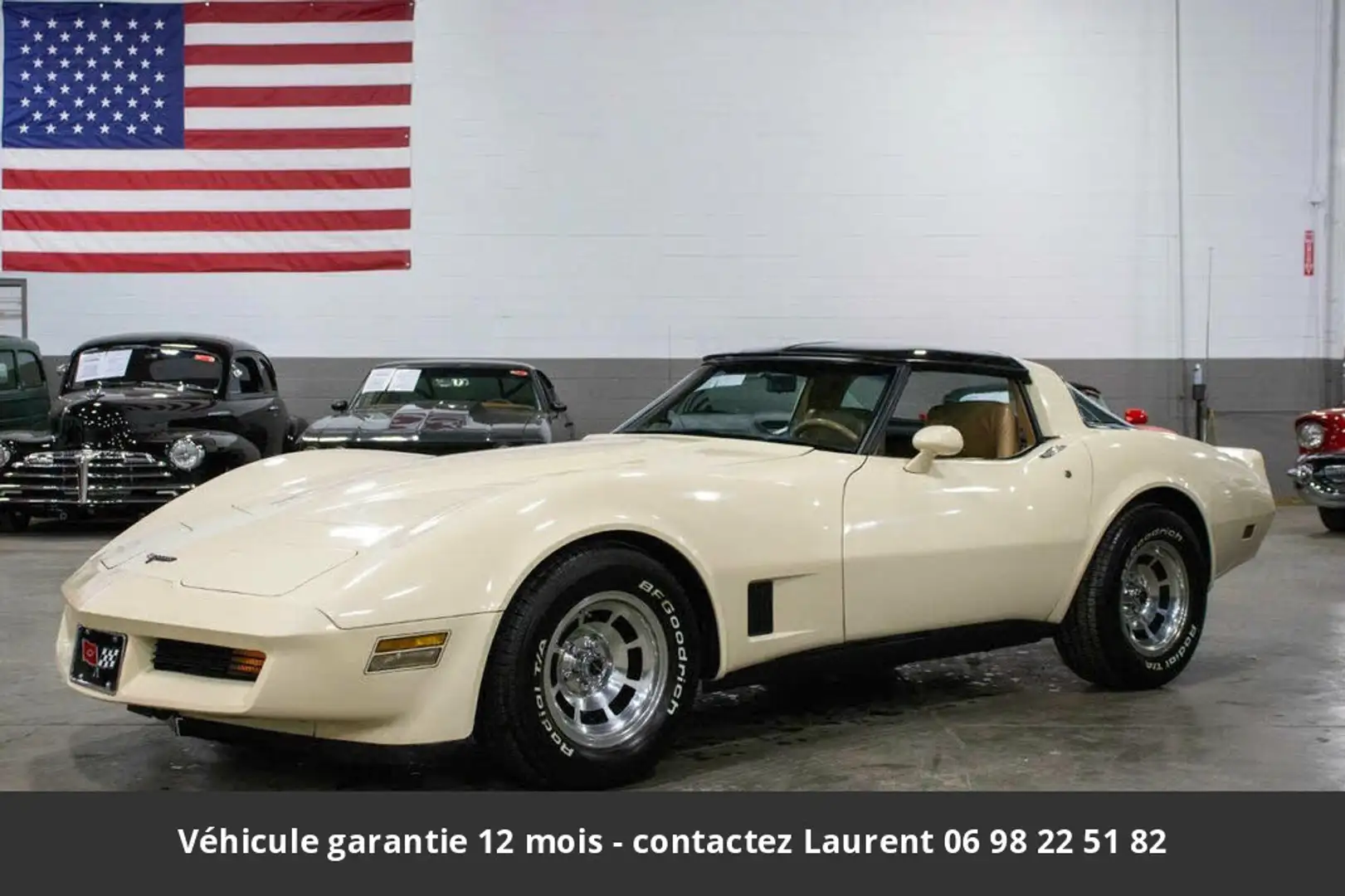 Chevrolet Corvette L83 V8 1982 Tout compris Blanc - 2