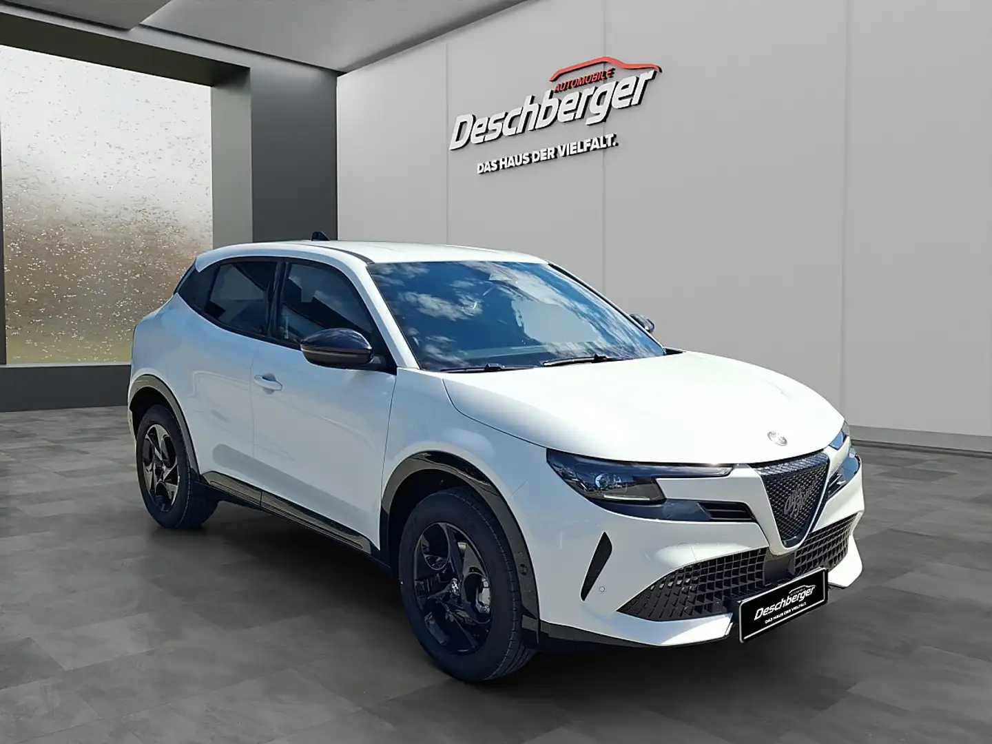 Alfa Romeo Junior Ibrida Sprint 1.2 MHEV e-DCT6 40er Sondermodell Weiß - 2