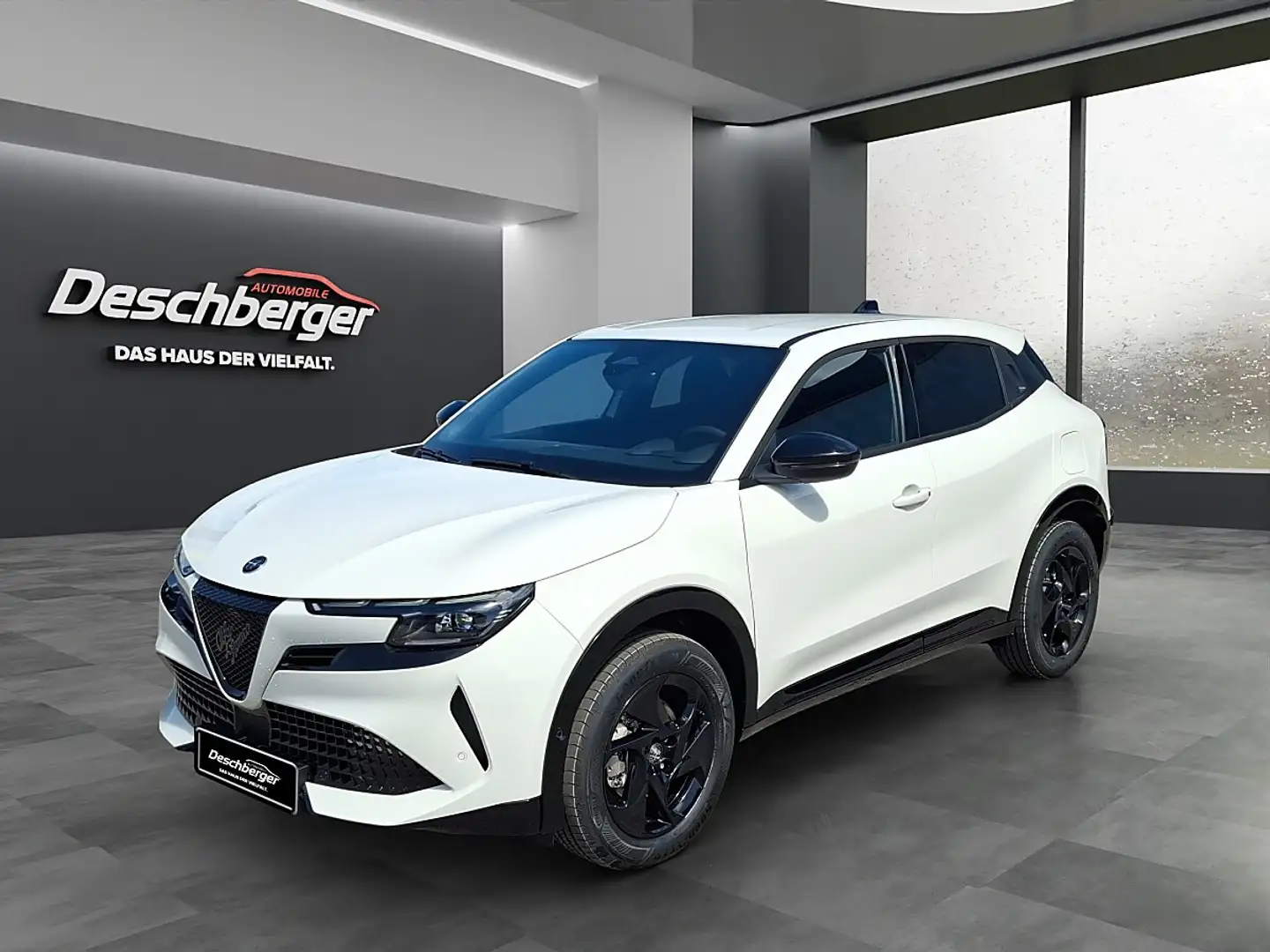 Alfa Romeo Junior Ibrida Sprint 1.2 MHEV e-DCT6 40er Sondermodell Weiß - 1