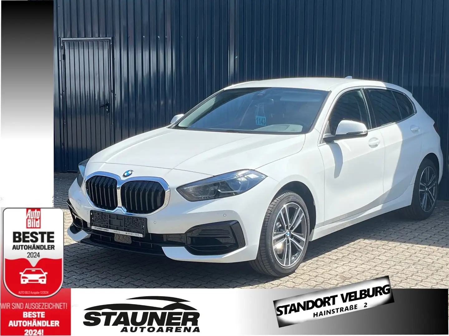 BMW 116 i SPORT LINE /17"LM/Lenkradheiz/Komfortzugang Blanc - 1