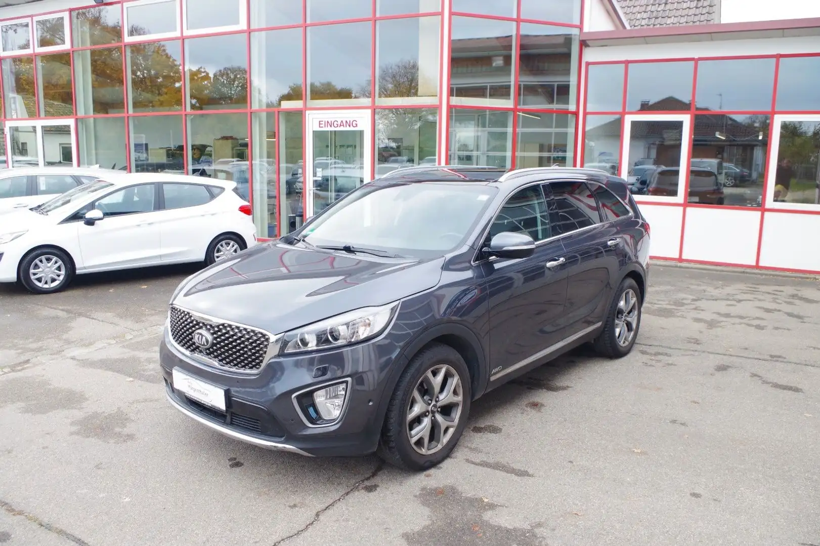 Kia Sorento 2.2 CRDi AWD Platinum Edition, Leder,AHK Gris - 1