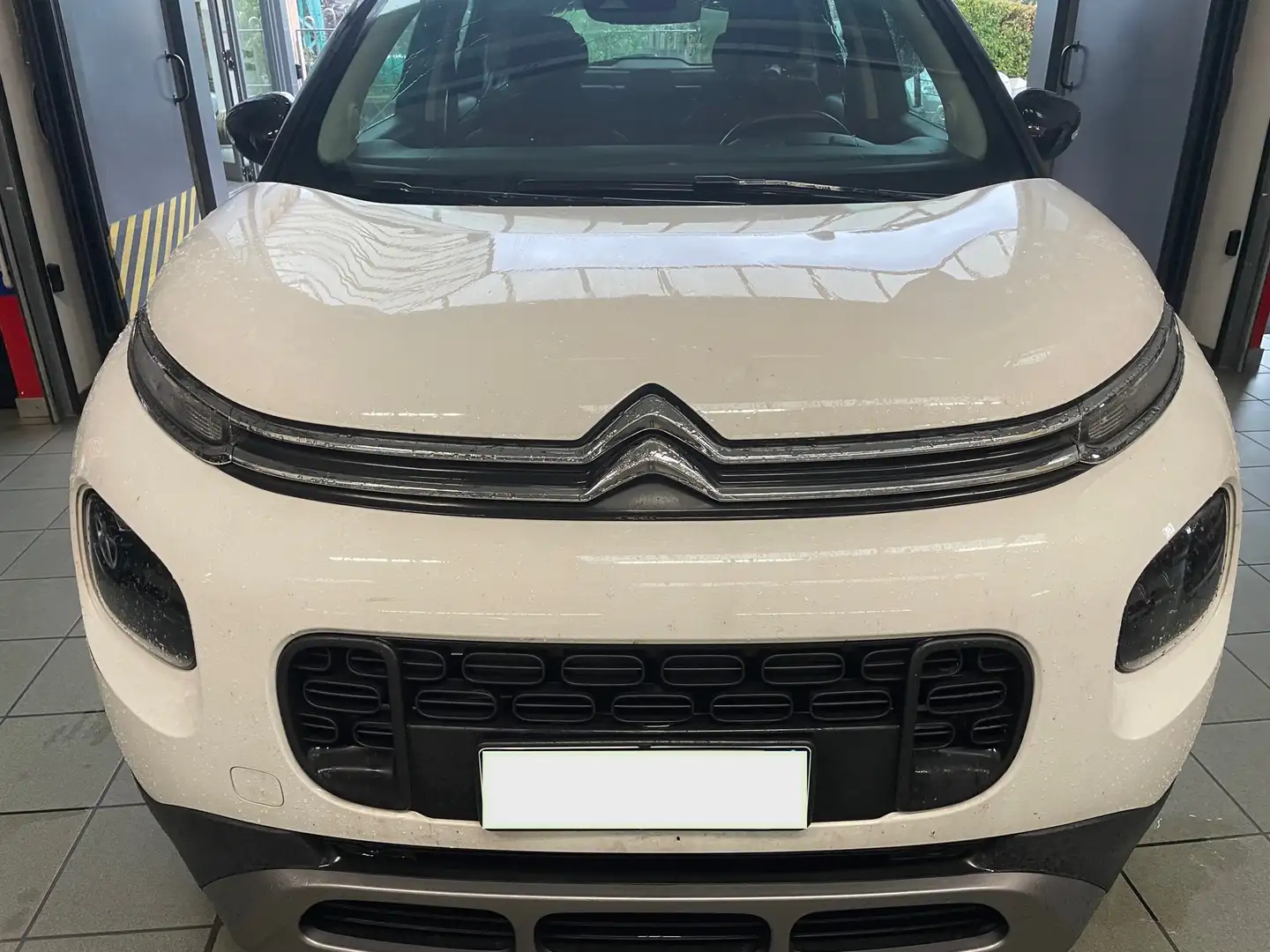 Citroen C3 Aircross I 2017 1.2 puretech  82cv my18 Bianco - 1