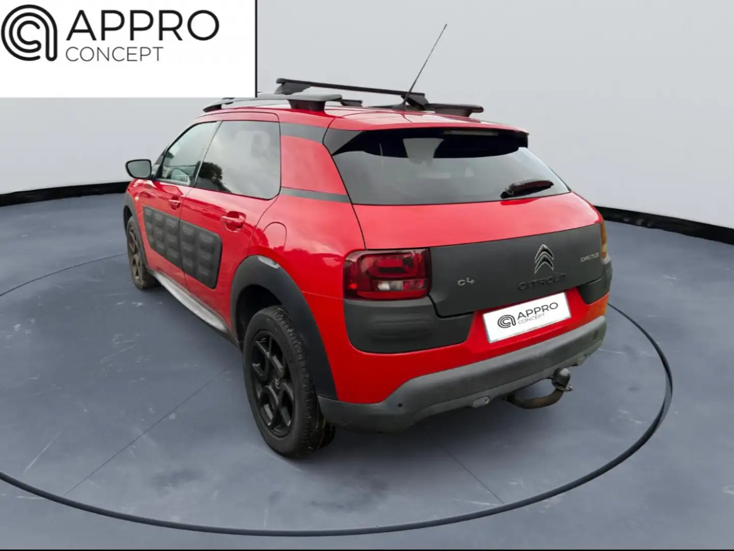 Citroen C4 Cactus C4 Cactus 1.2 PureTech 12V - 82  Shine PHASE 1 Rouge - 2