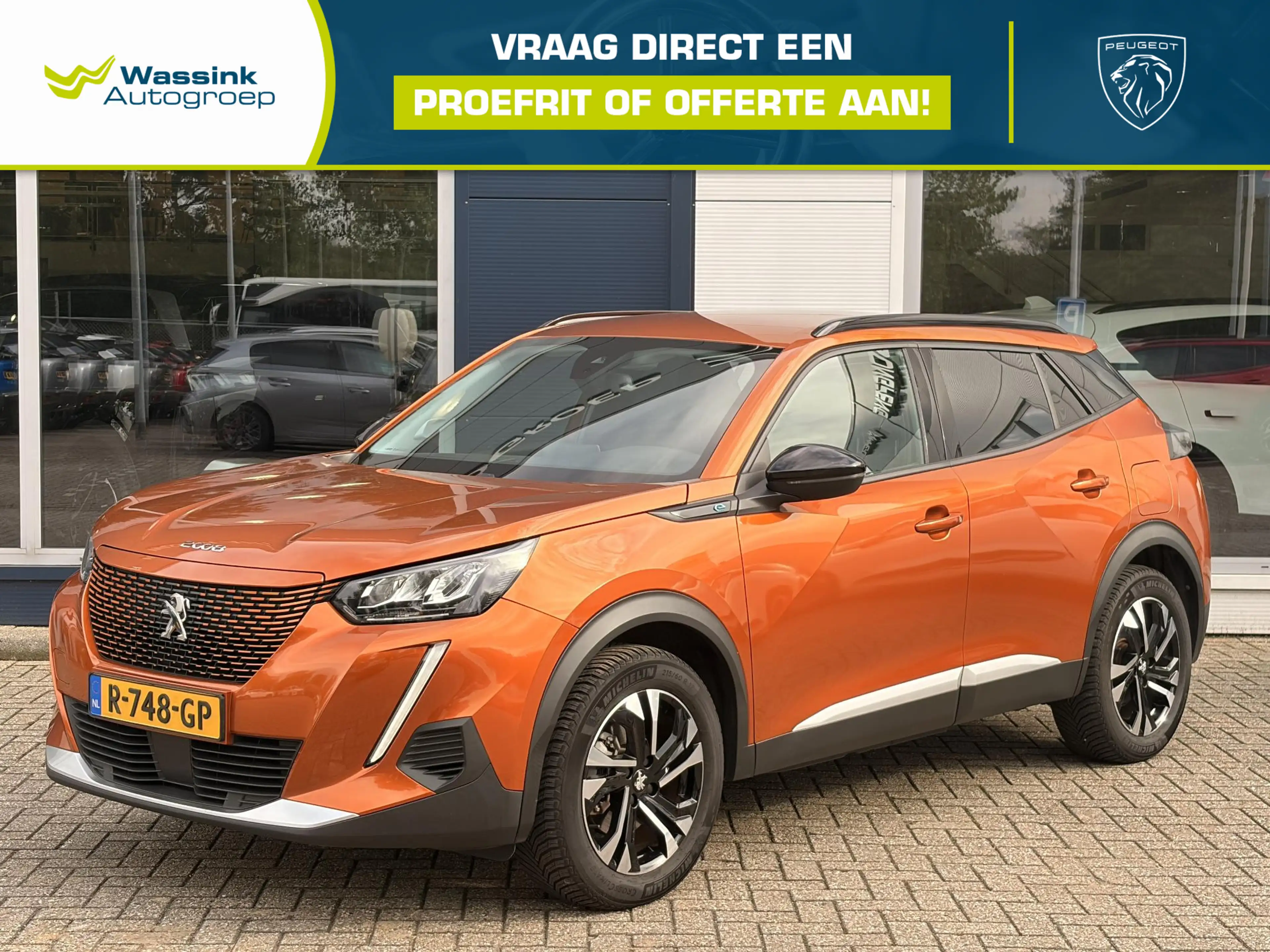 Peugeot e-2008 EV Allure Pack 50 kWh Apple Carplay | Android Auto