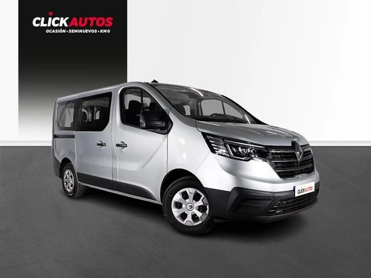 Renault Trafic 2.0 DCI 110CV Authentic Energy Blue 9Plazas Gris - 2