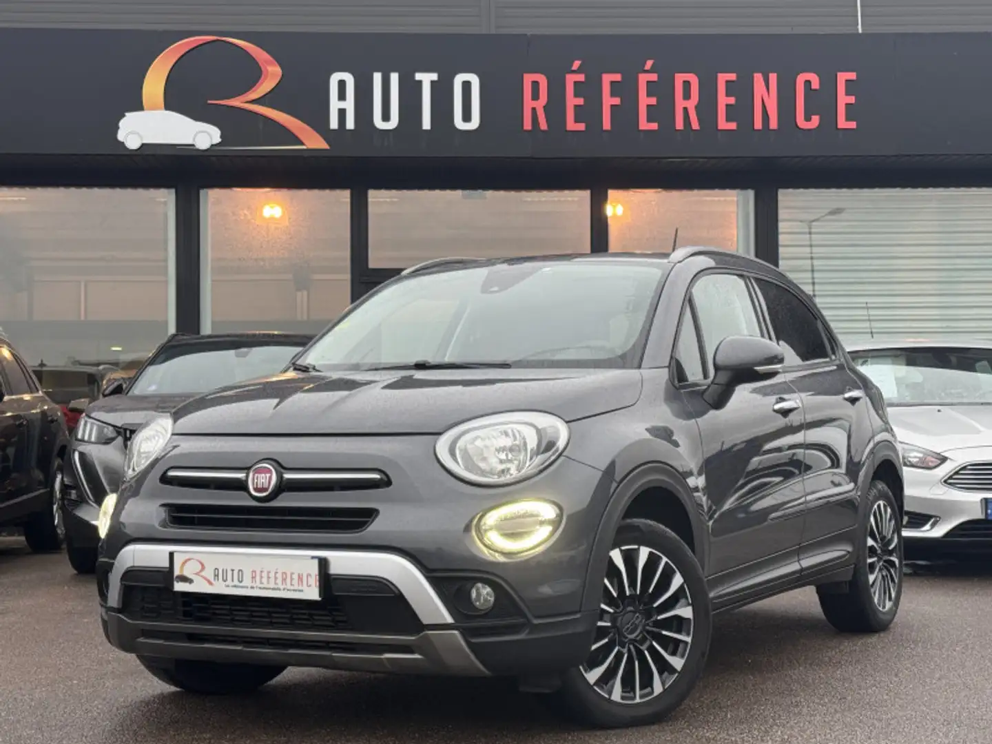 Fiat 500X CITY CROSS 1.6 MULTIJET 120 CH / CAMERA RECUL / GPS Gris - 1