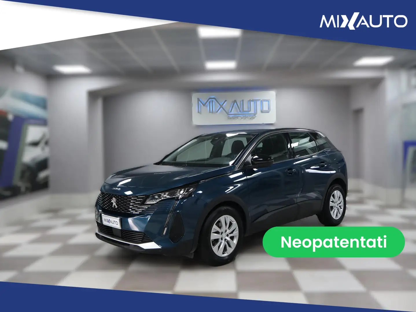 Peugeot 3008 1.5 BlueHDI Active Pack S&S 130cv Blu/Azzurro - 1
