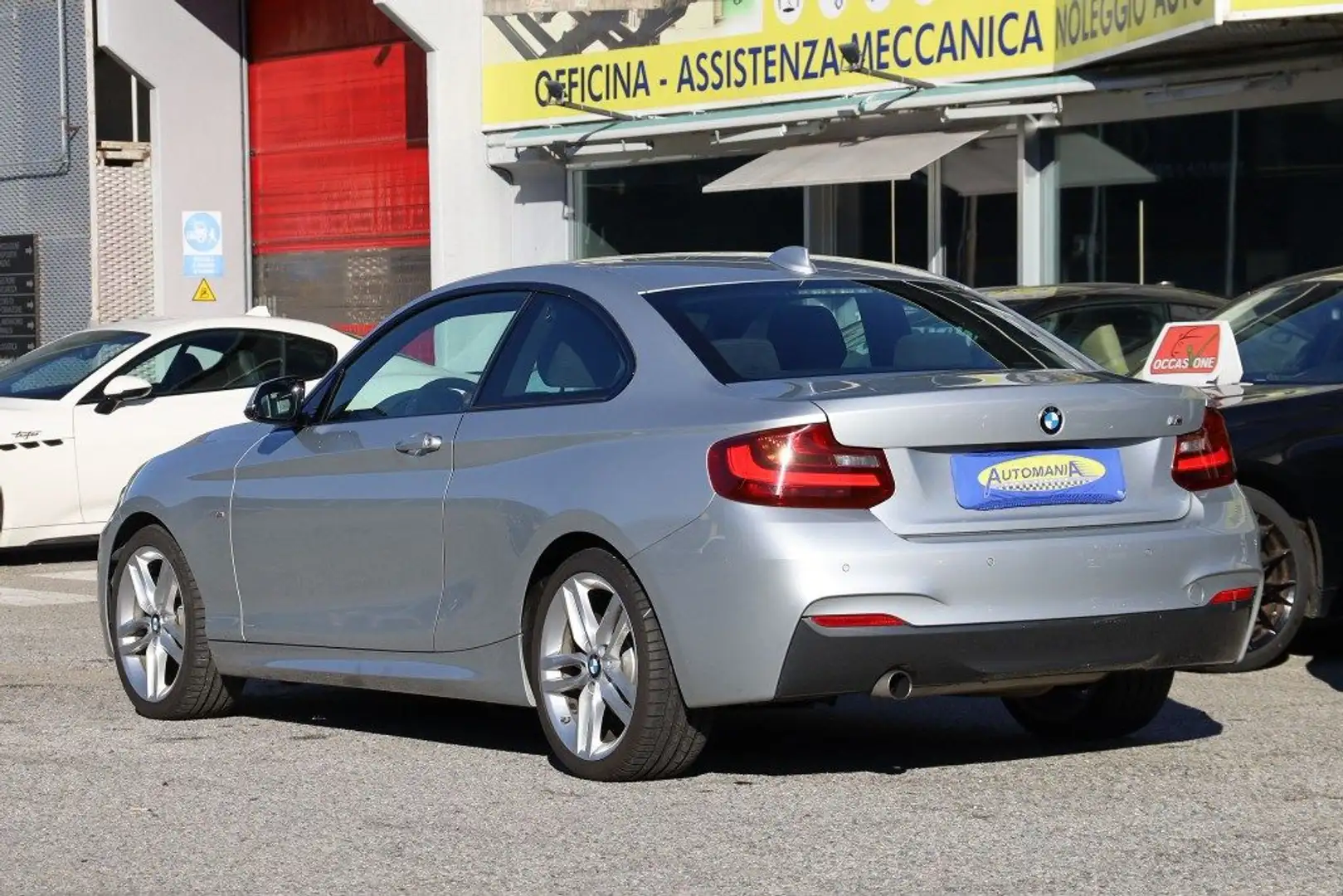 BMW 218 i Coupé Msport Plateado - 1