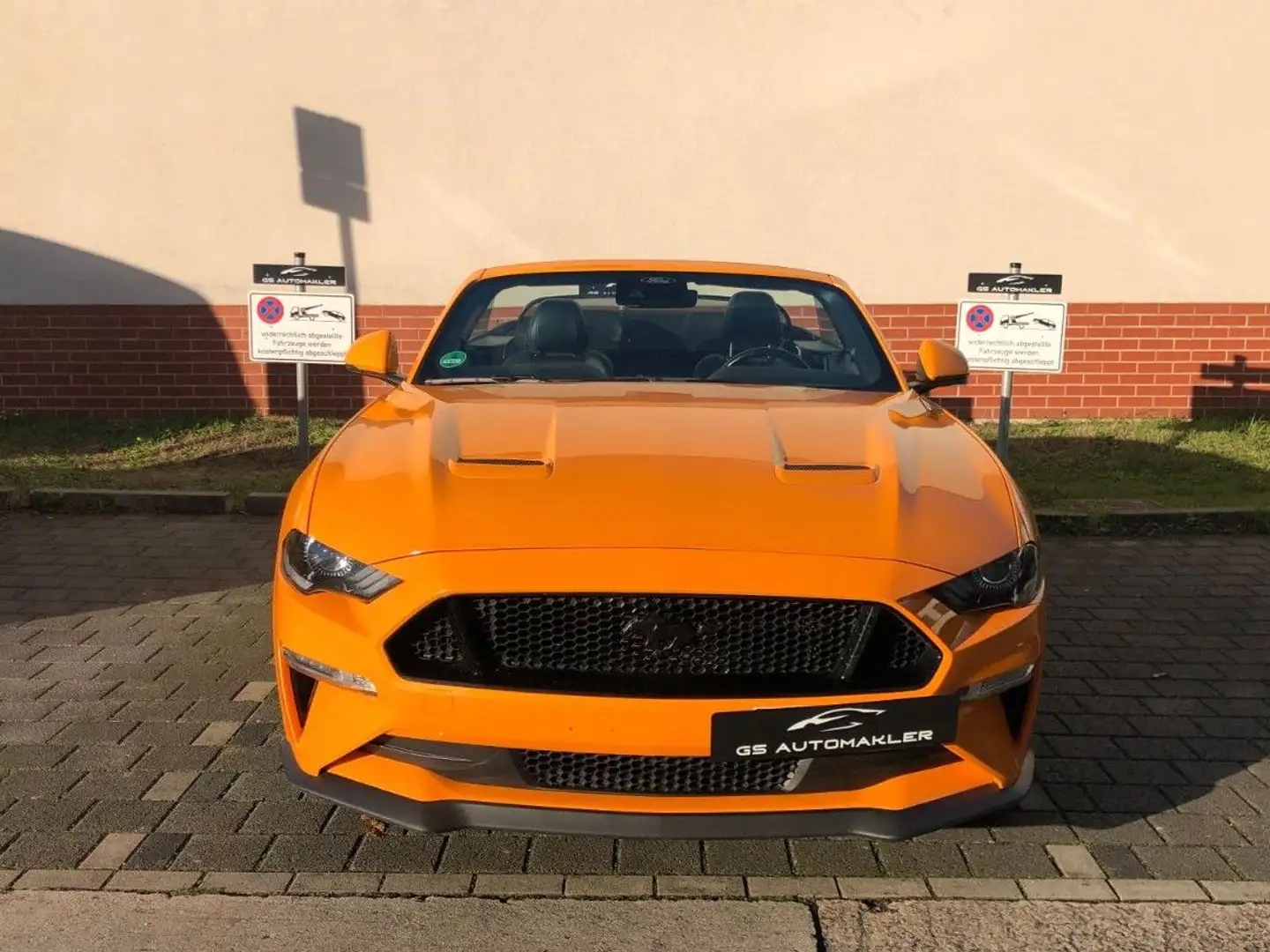 Ford Mustang GT  5.0 Deutsches Fahrzeug! Klappen-AGA Orange - 2