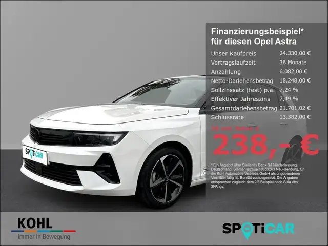 Opel Astra L GS Automatik Leder 360°Kamera Klimaautom Keyless