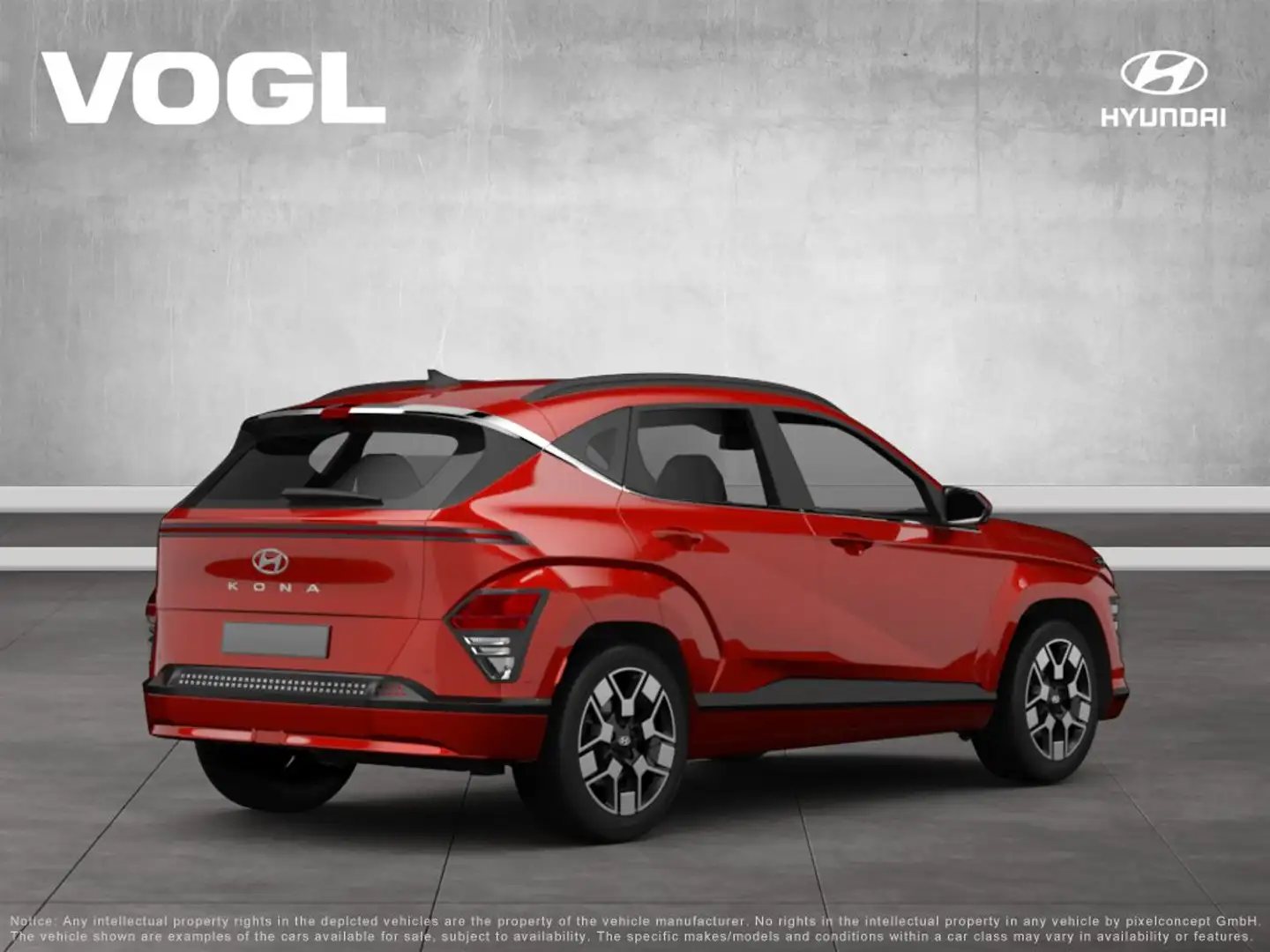 Hyundai KONA Elektro SX2 MY25 156PS 2WD Select Rouge - 2