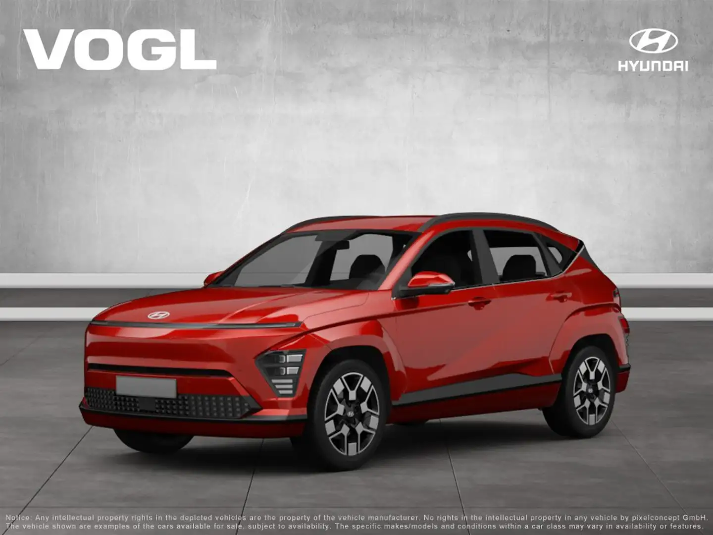 Hyundai KONA Elektro SX2 MY25 156PS 2WD Select Rouge - 1