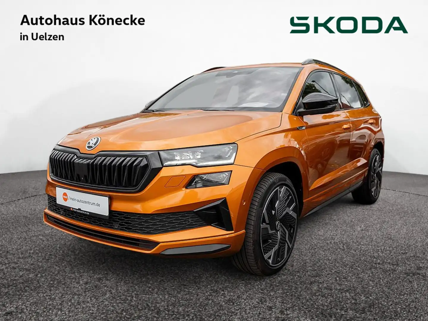 Skoda Karoq 2.0 TDI Sportline 4x4 DSG 360° PANO AHK Arancione - 1