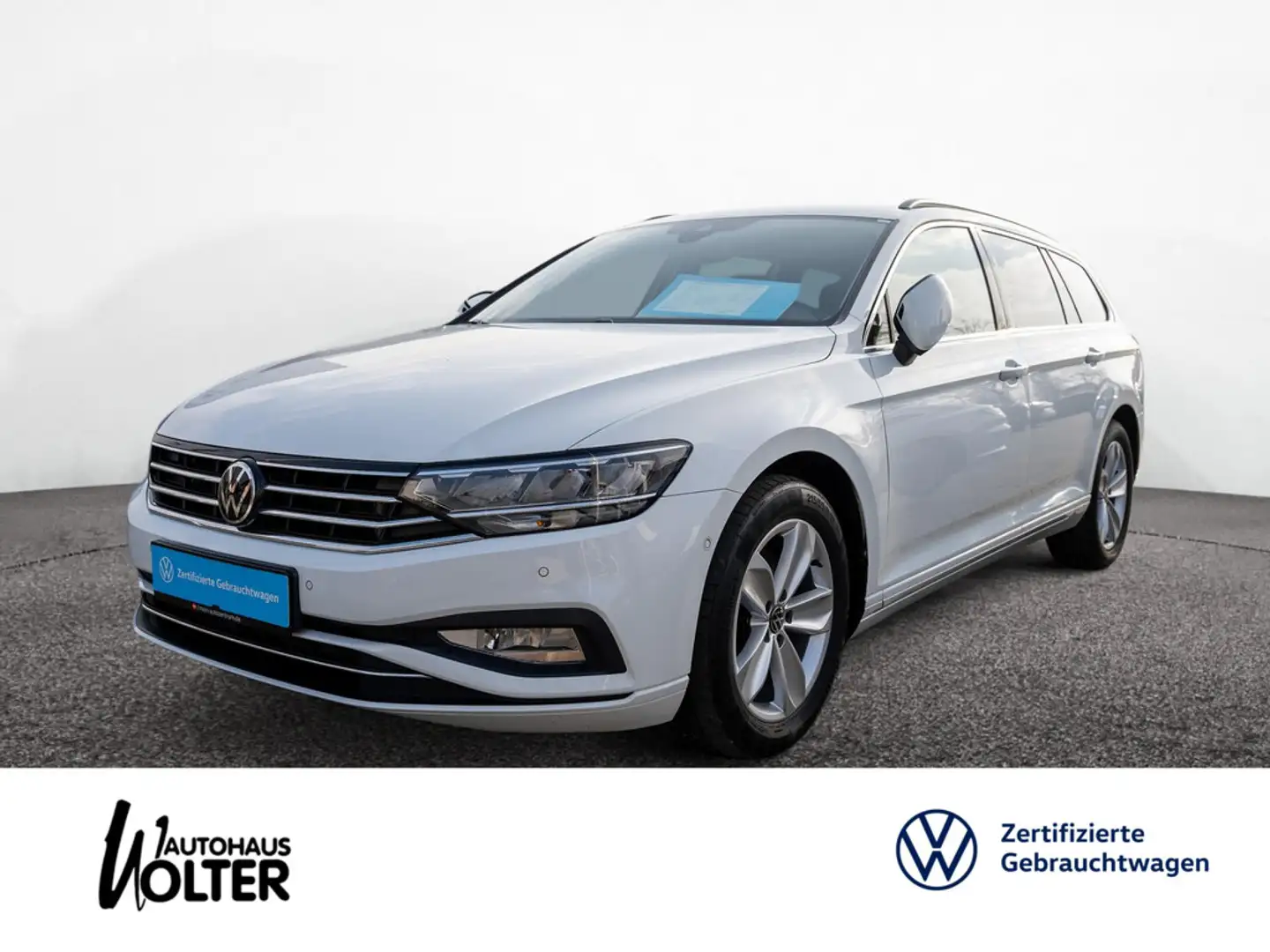 Volkswagen Passat Variant 2.0 TDI Business DSG AHK NAVI Wit - 1