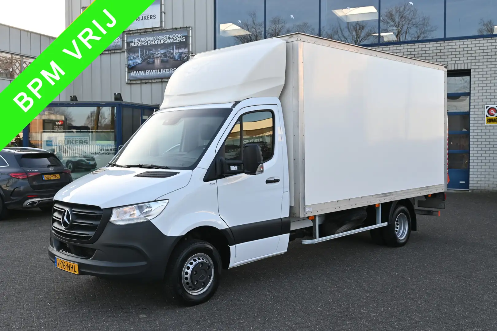 Mercedes-Benz Sprinter 515 CDI L3 Bakwagen met laadklep Dhollandia klep Weiß - 1