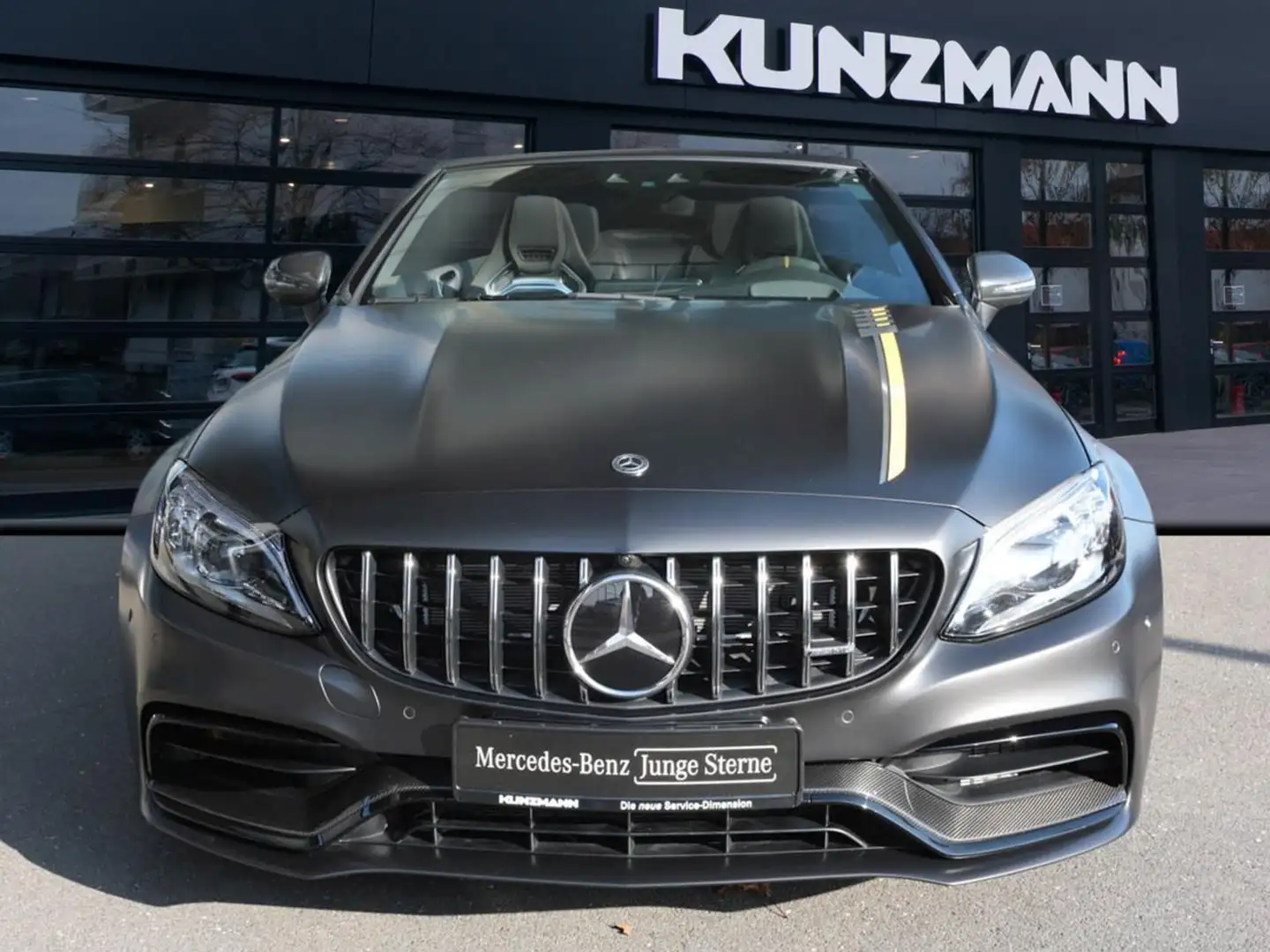 Mercedes-Benz C 63 AMG S Cabrio Night Distronic Sitzklima 360° Grau - 2