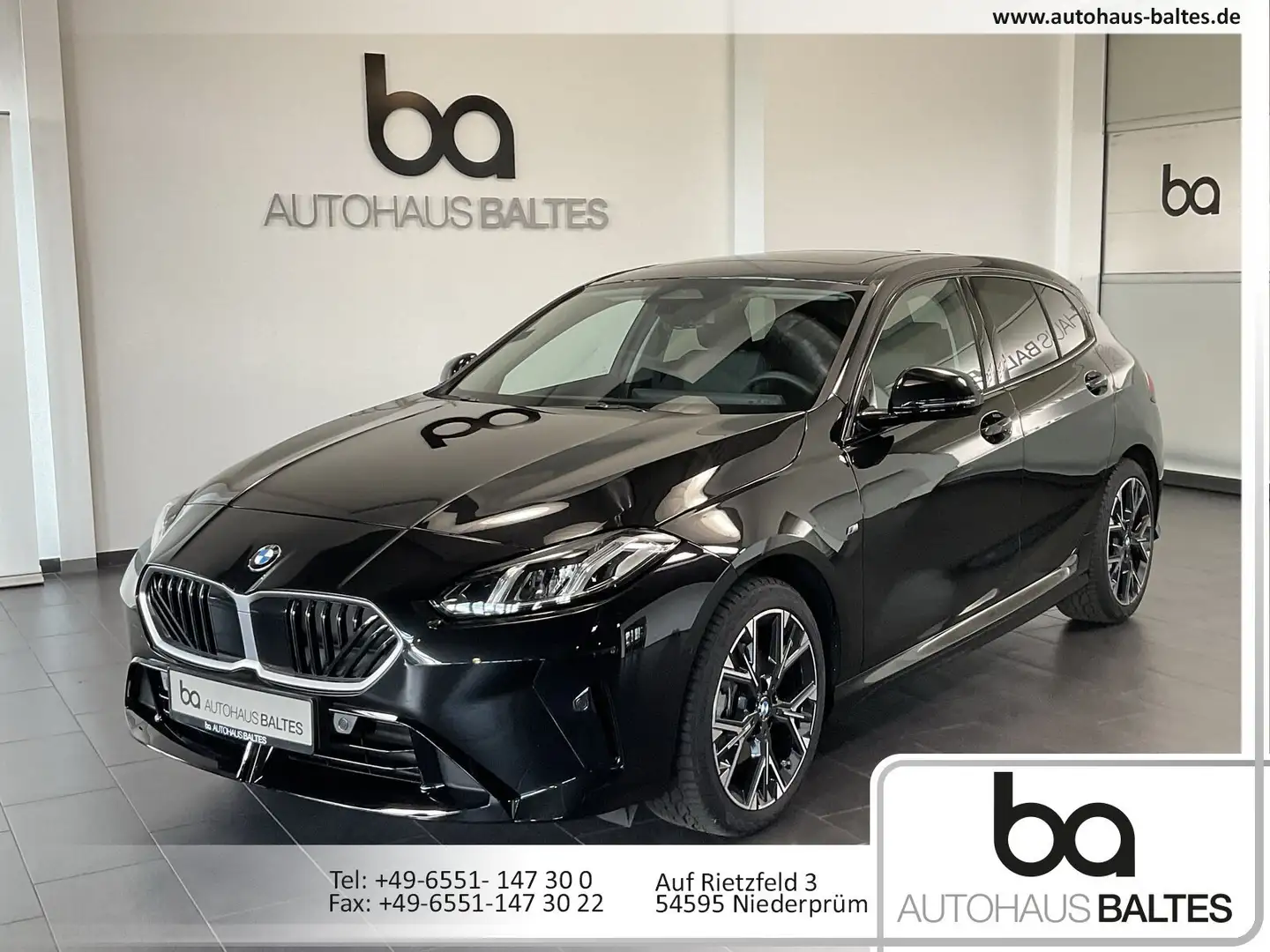 BMW 120 120i M Sport Design Pano/Park/Driv/AAC/DAB/Shadow Noir - 1