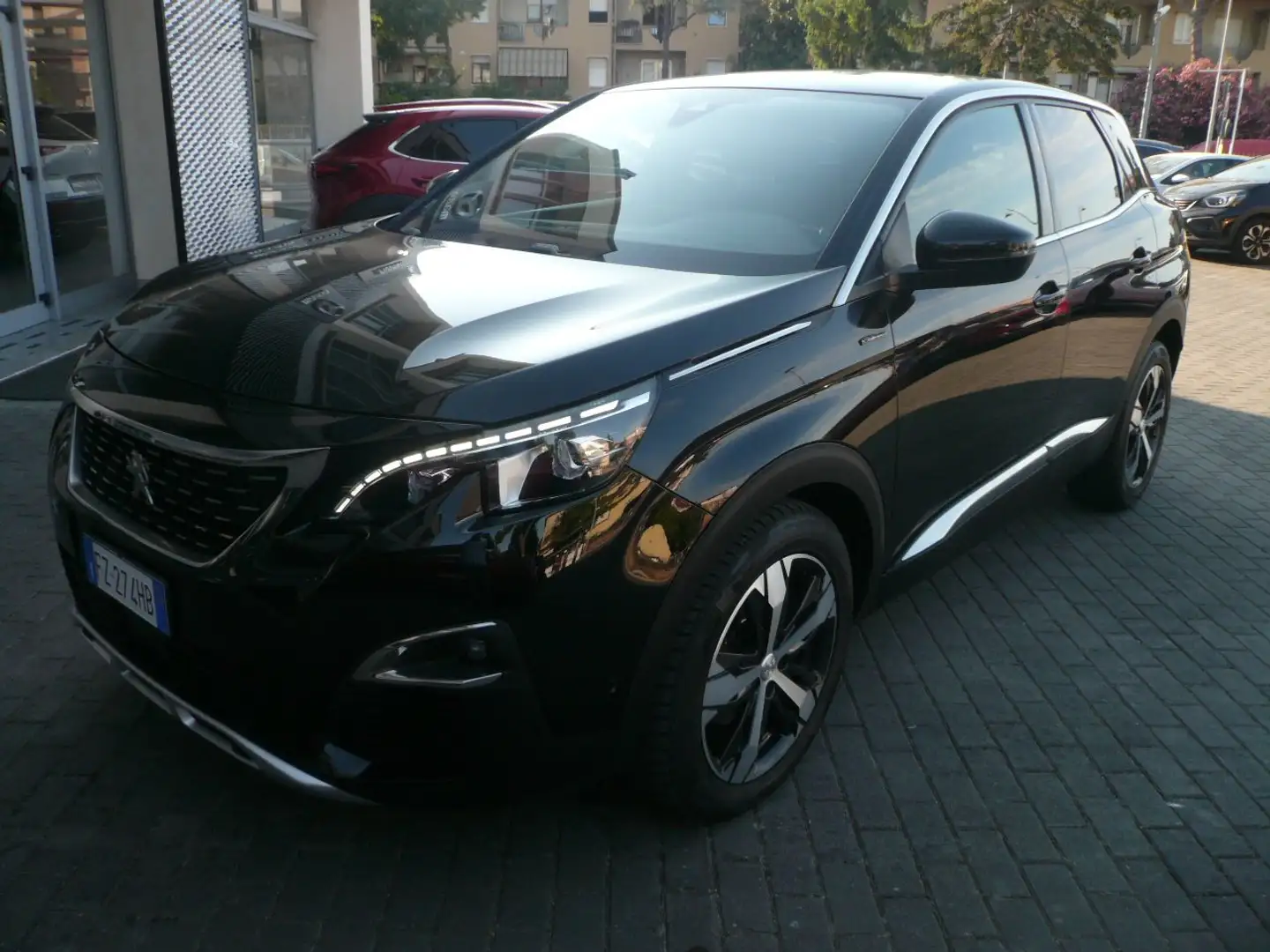 Peugeot 3008 3008 II 2016 1.2 puretech t GT Line s Nero - 1
