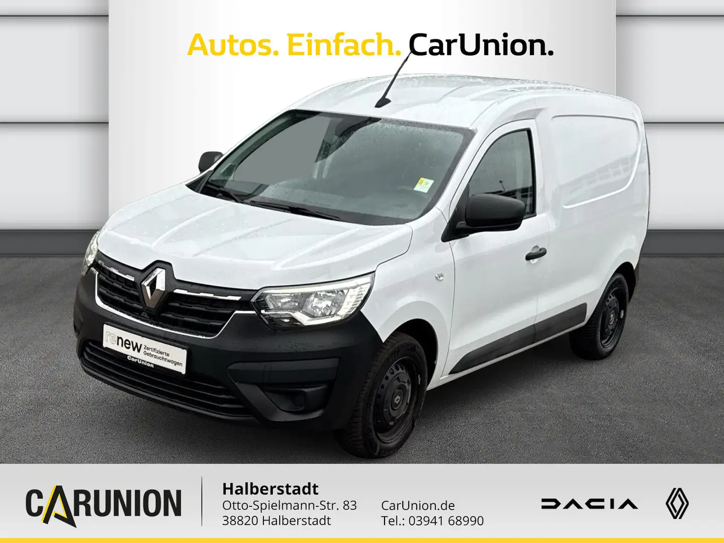 Renault Express Extra Blue dCi 75 Vario, BT, Klima Tempo Weiß - 1