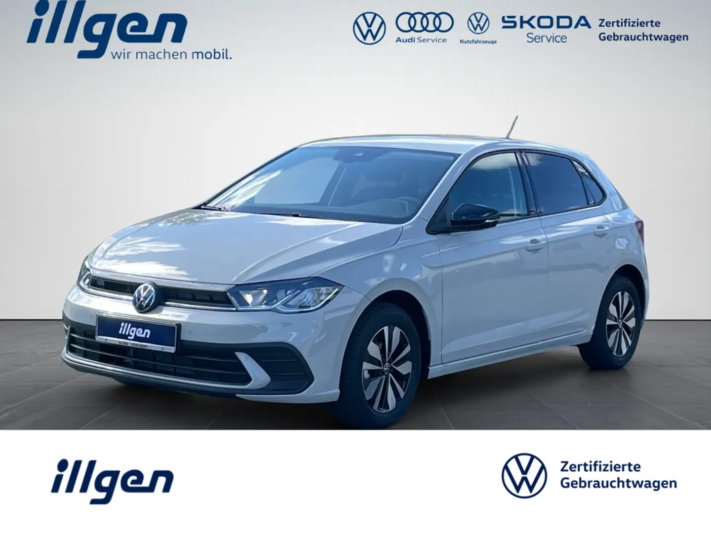 Volkswagen Polo 1.0 TSI GOAL LED+CLIMAT+APP+ACC+SHZ+PDC+LM Grau - 1