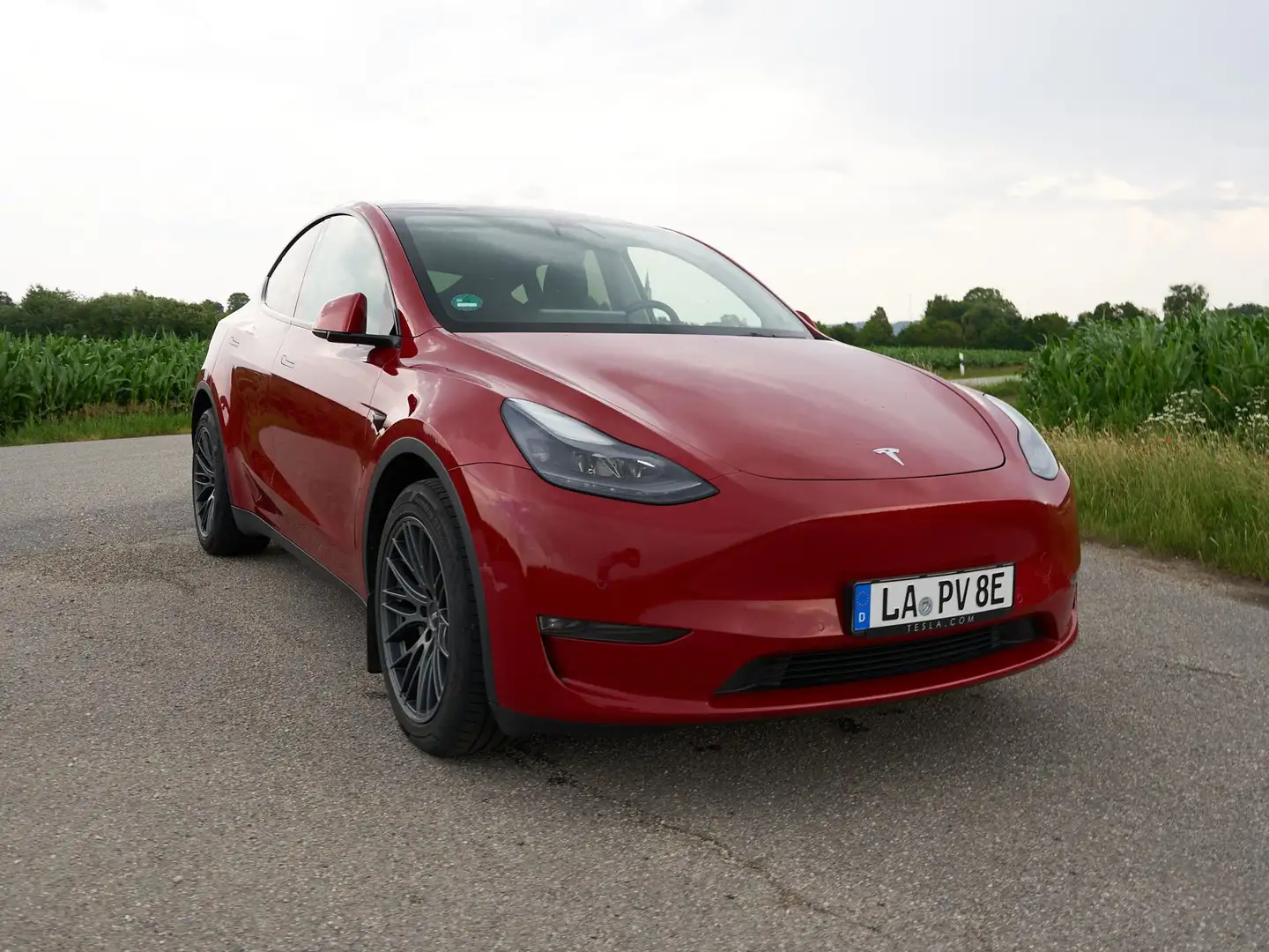 Tesla Model Y Long Range AWD | 1. Hd | MwSt. ausweisbar Rot - 1