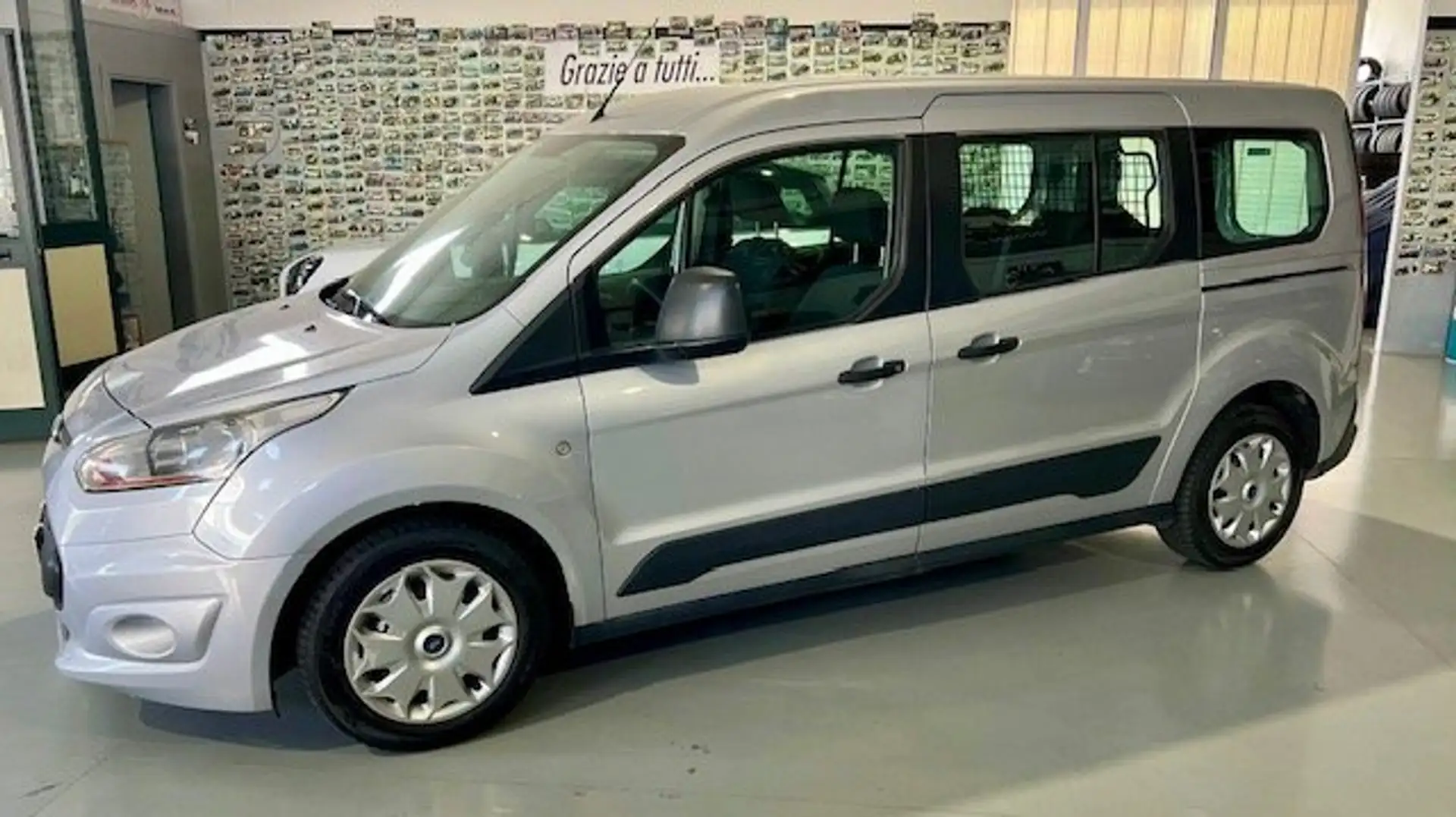 Ford Transit Connect 1.6 TDI AUTOCARRO 5 POSTI Argento - 1