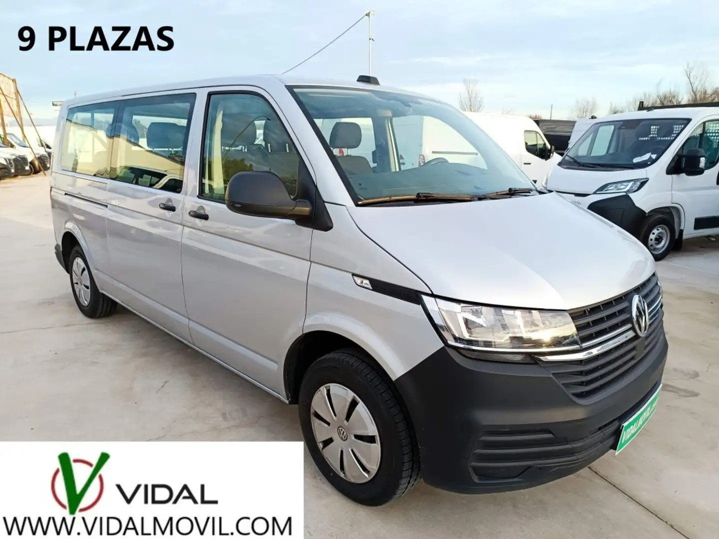 Volkswagen Transporter Kombi 2.0TDI SCR BMT Larga 81kW Blanco - 1