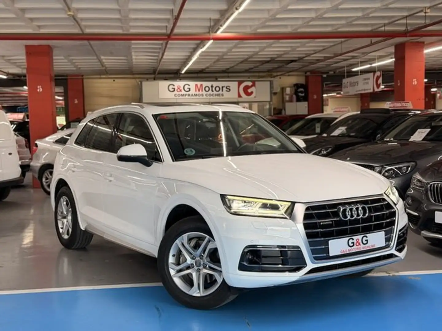Audi Q5 2.0 TFSI S line quattro-ultra S-T Blanco - 1