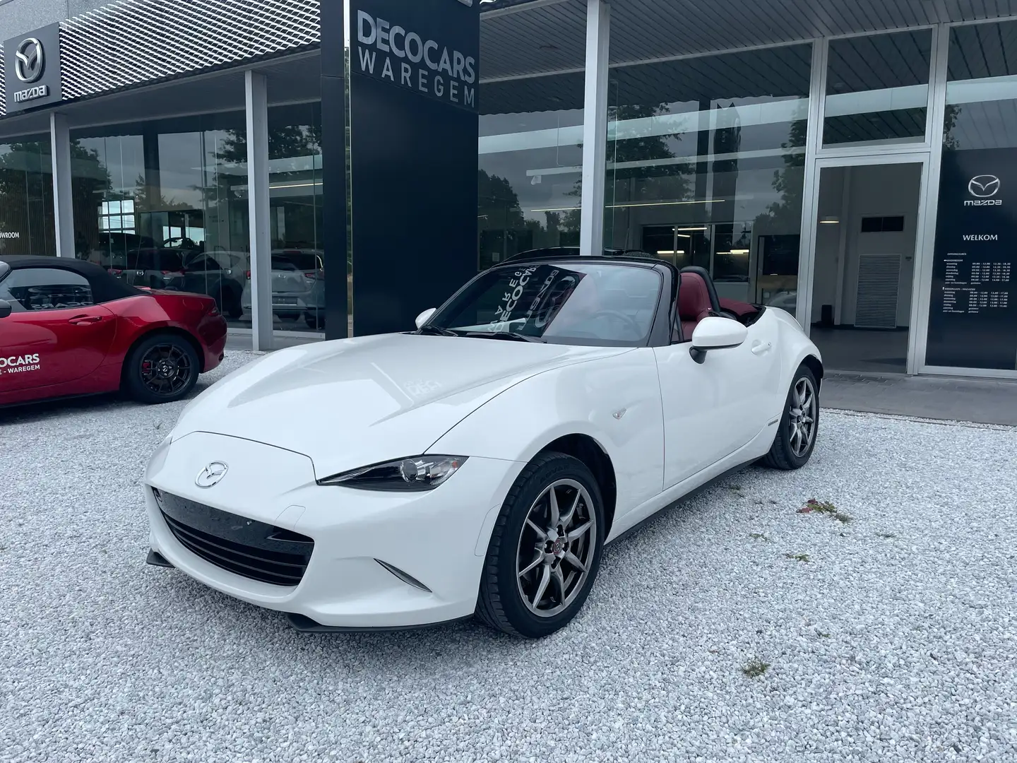 Mazda MX-5 100-jarige editie/Leder/Bose/Navigatie/Camera... Blanc - 1
