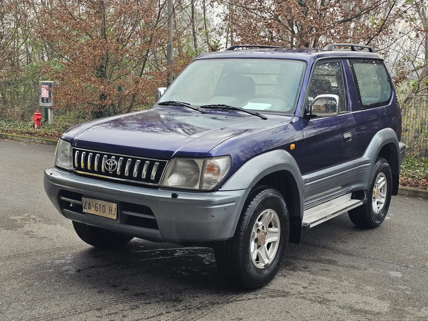 Toyota Land Cruiser Land Cruiser kzj90 3p 3.0 GX Autocarro Bleu - 1