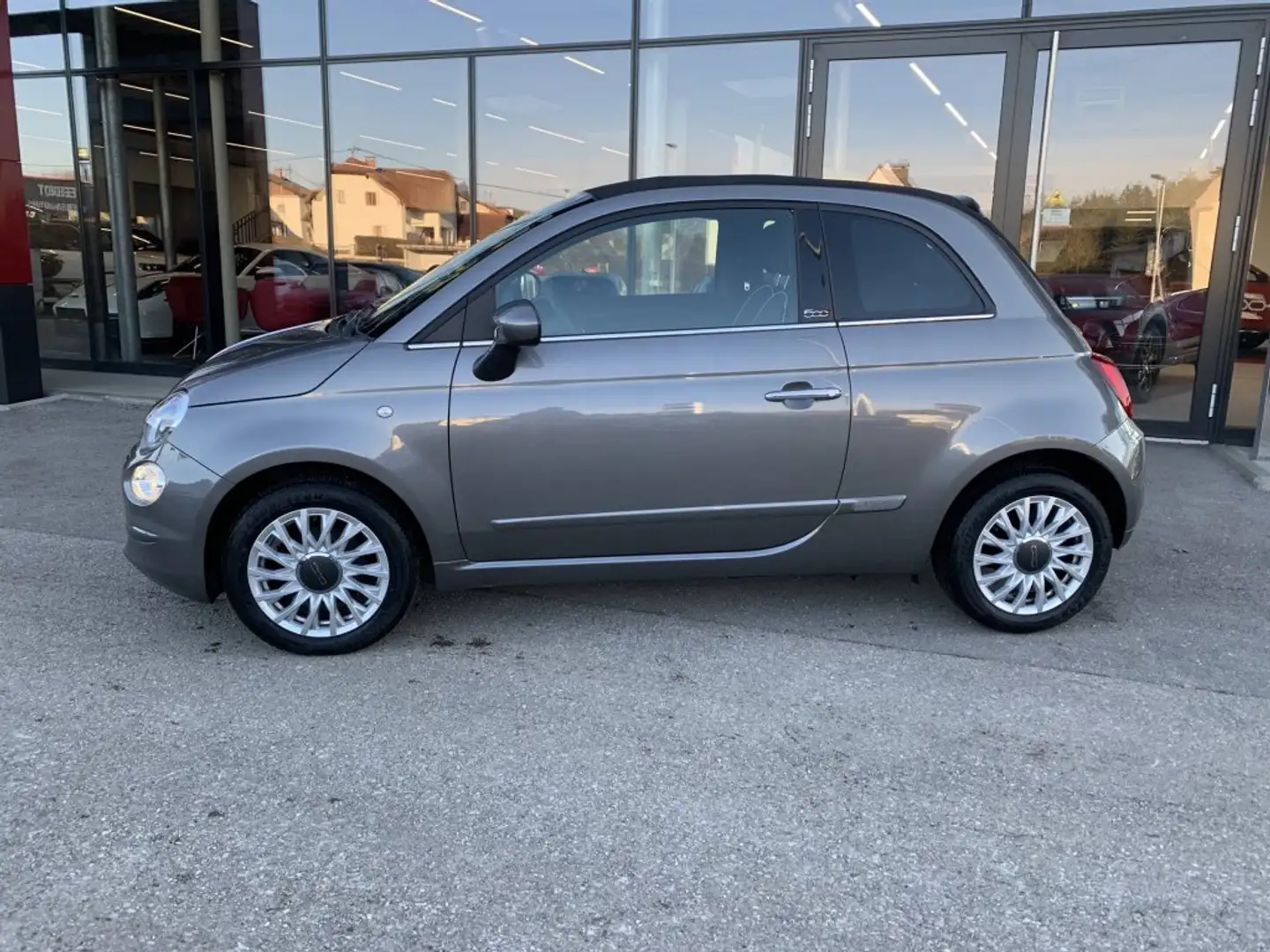 Fiat 500C 1,2 Fire 70 Lounge Grau - 2