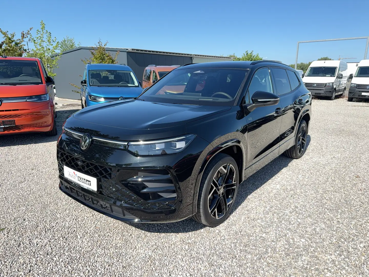 Volkswagen Tayron R-Line TSi Matrix/Pano/Black/AHK/StHz/360 Schwarz - 2