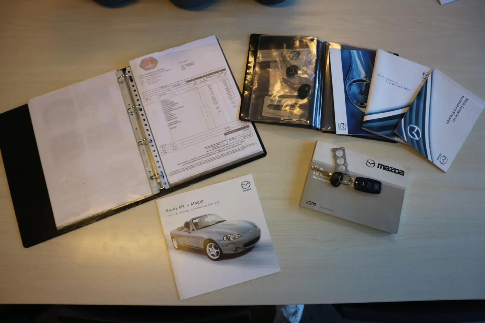 Mazda MX-5 1.8 SVT Touring / 28dkm / Unieke auto ! Grijs - 2