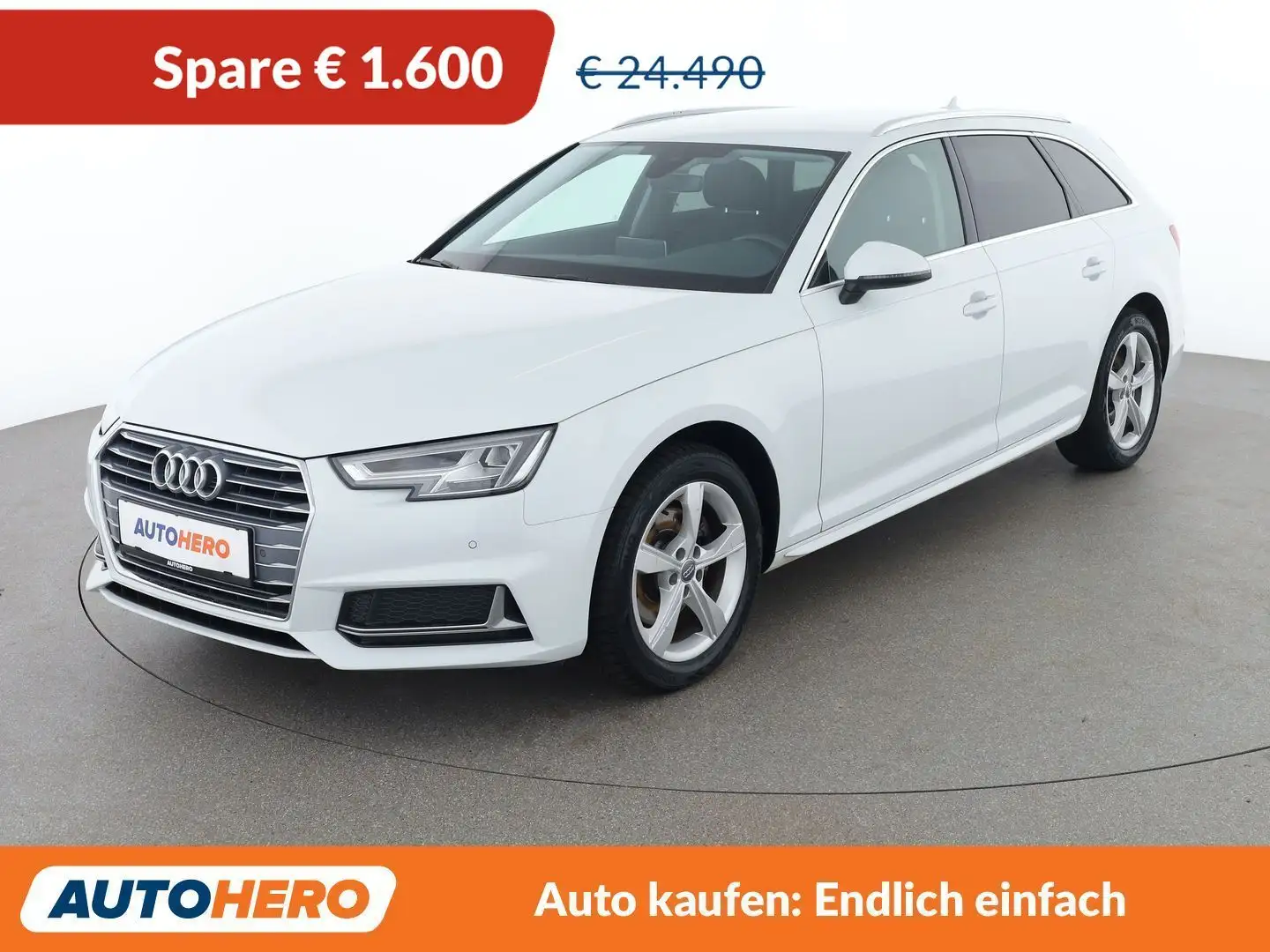 Audi A4 35 TDI Sport Weiß - 1