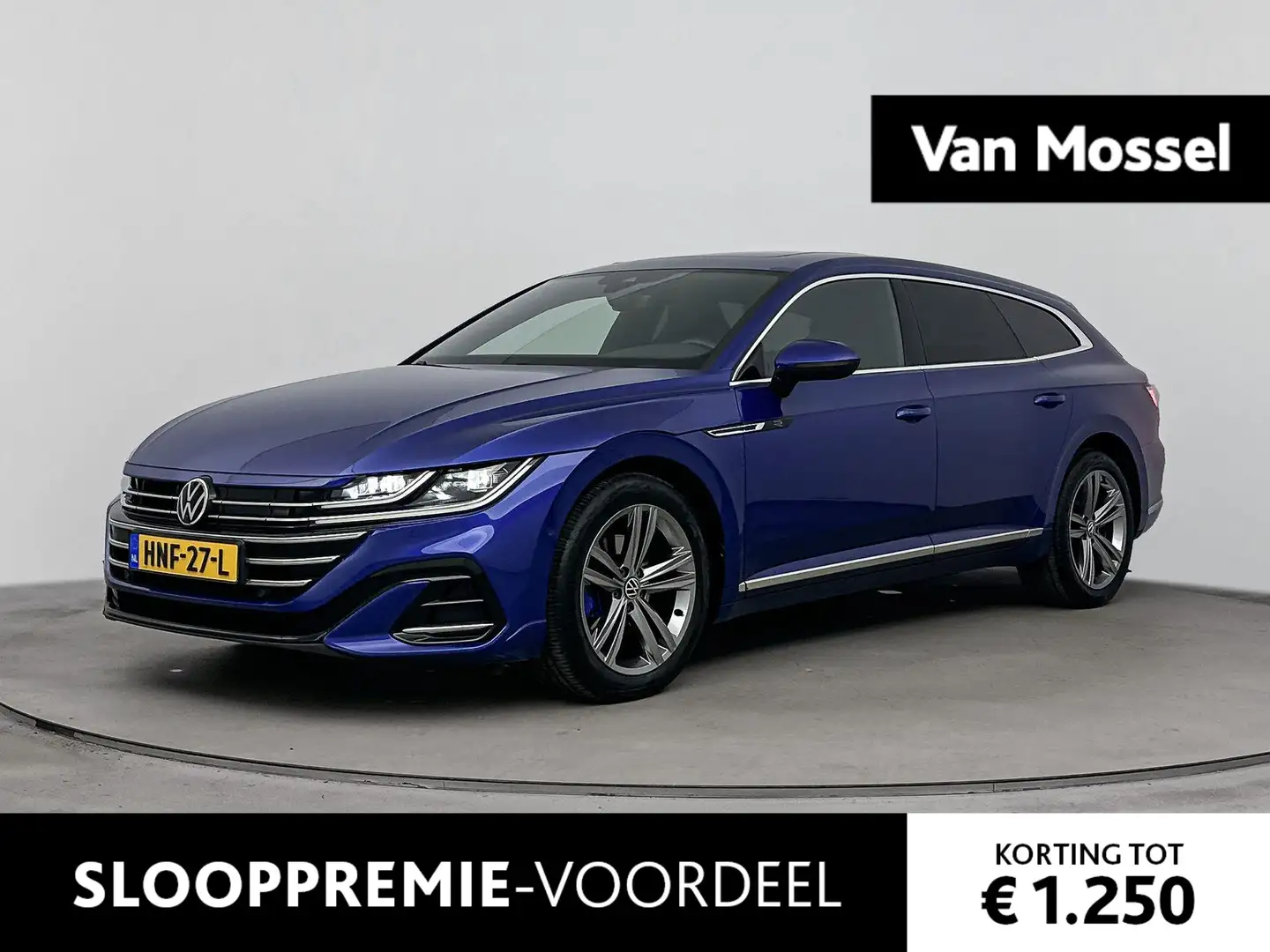 Volkswagen Arteon Shooting Brake 1.4 TSI eHybrid R-Line | PANORAMADA Bleu - 1