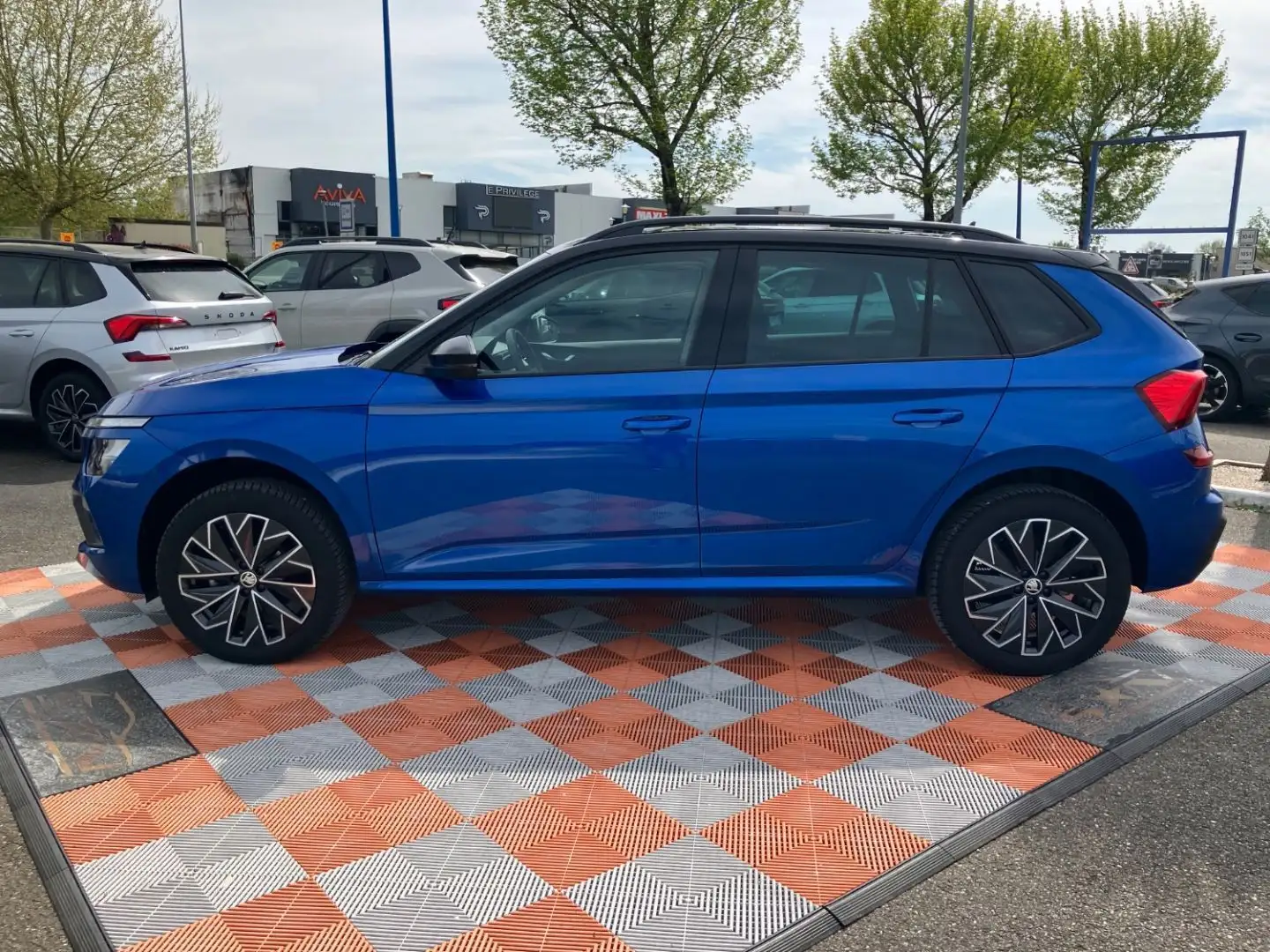 Skoda Kamiq 1.5 TSI 150 BV6 STYLE Caméra JA 17\u0026amp;quot;  Bleu - 2