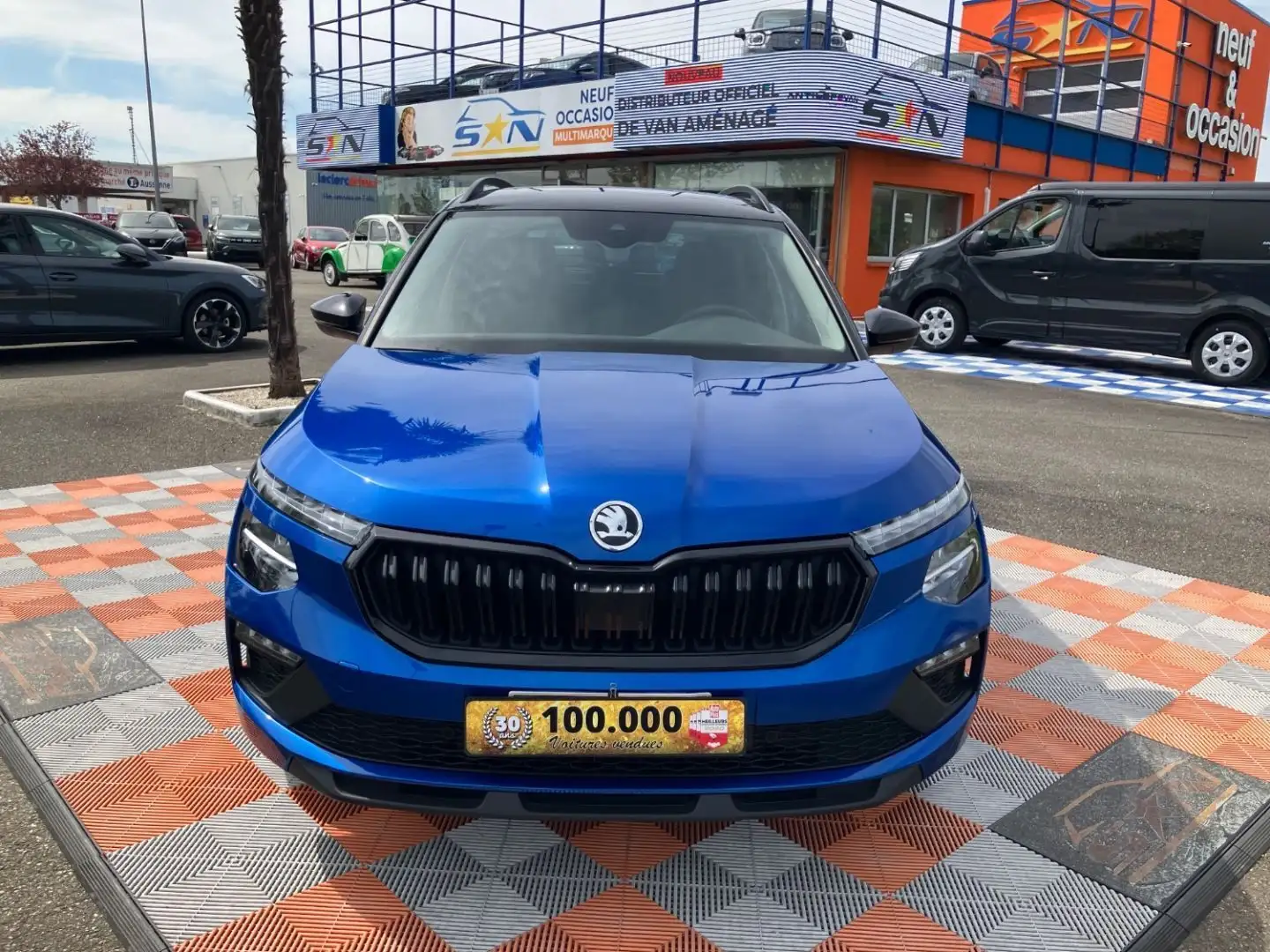 Skoda Kamiq 1.5 TSI 150 BV6 STYLE Caméra JA 17\u0026amp;quot;  Bleu - 1