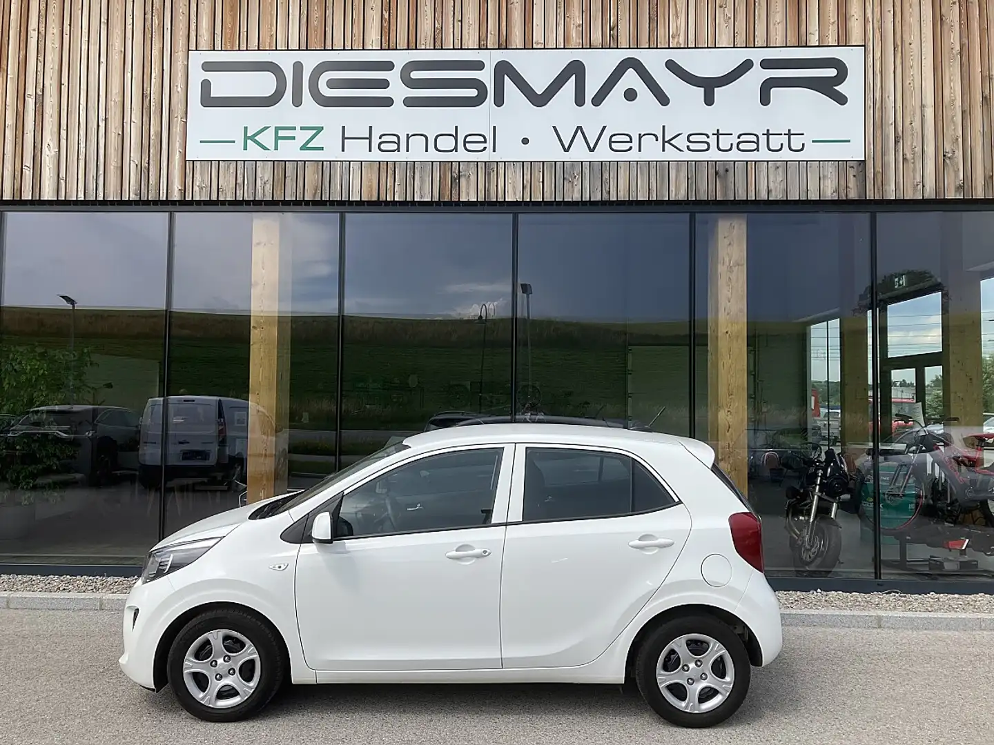 Kia Picanto 1,0 MPI Klima Sitzheizung Lenkradheizung Bluetooth Weiß - 2