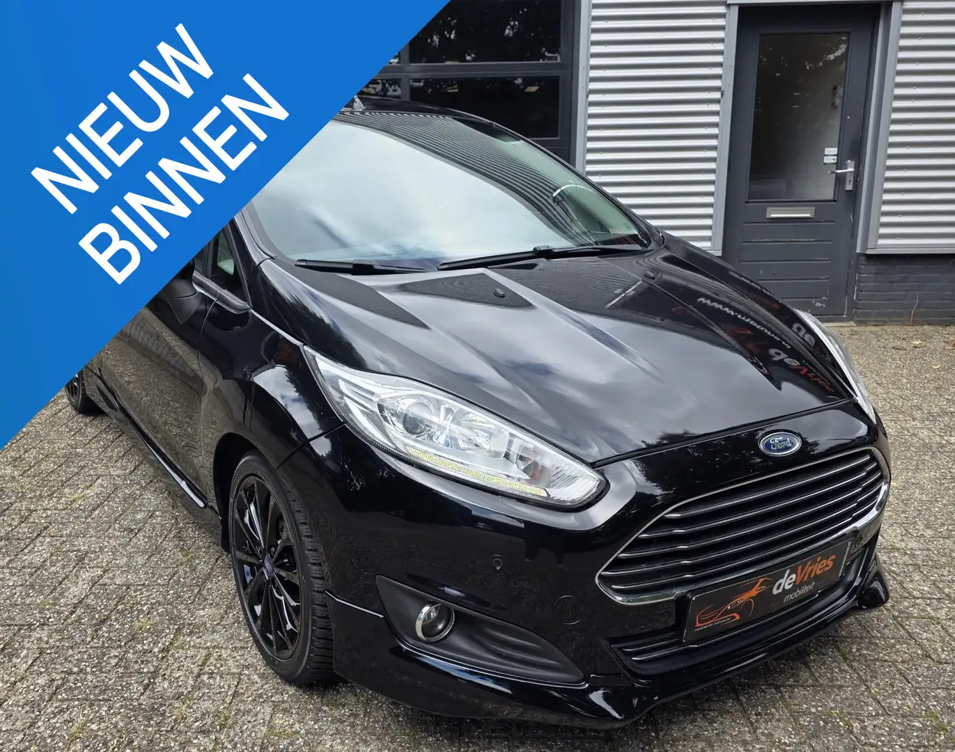 Ford Fiesta 1.0 EcoBoost Sport **125PK-ST LINE** Zwart - 1