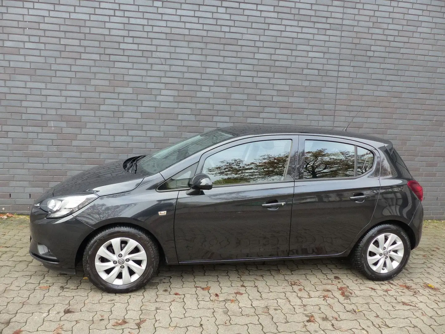 Opel Corsa E 1,4 Edition Automatik/Klima/Bluetooth Schwarz - 1