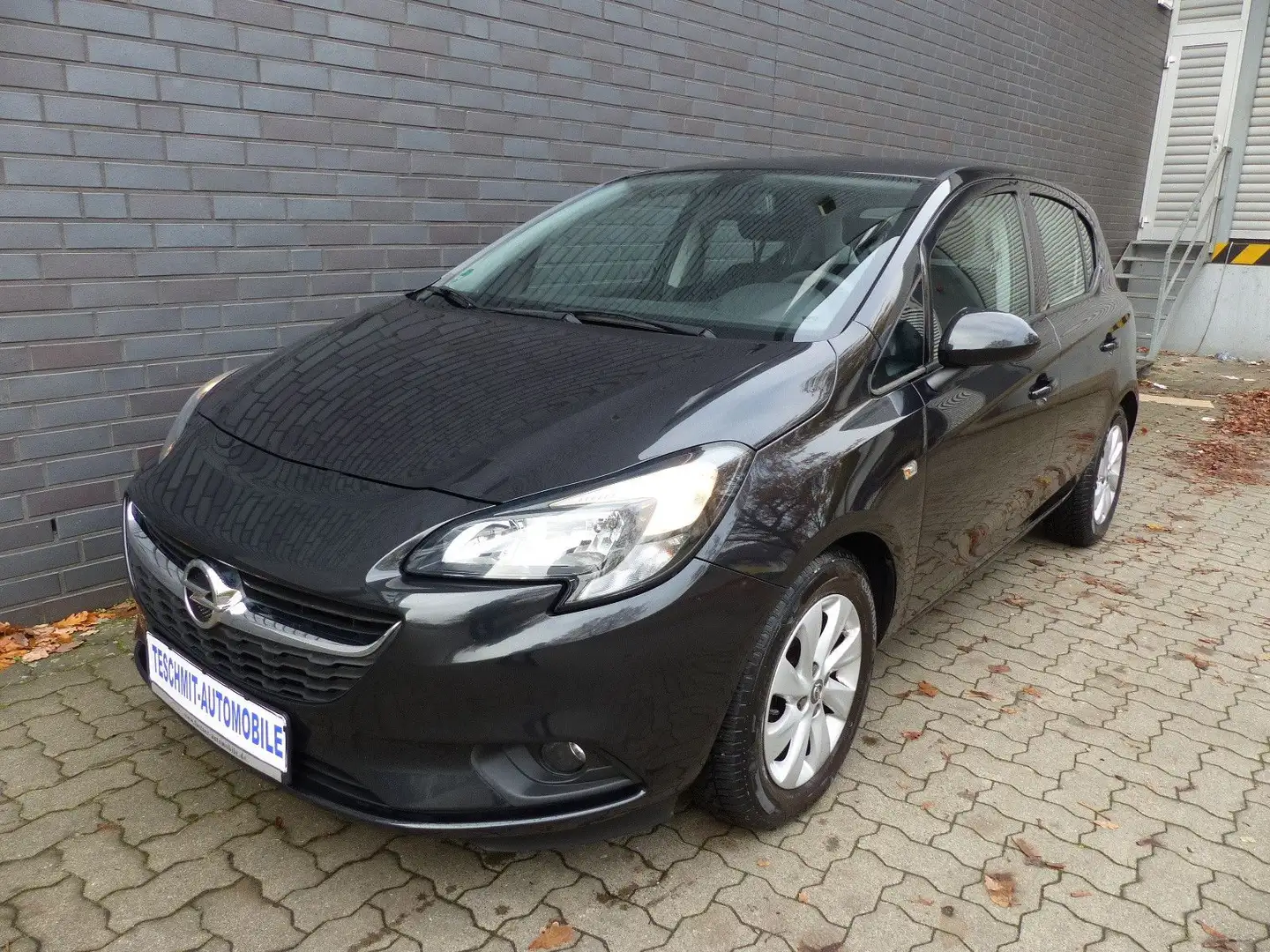 Opel Corsa E 1,4 Edition Automatik/Klima/Bluetooth Schwarz - 2