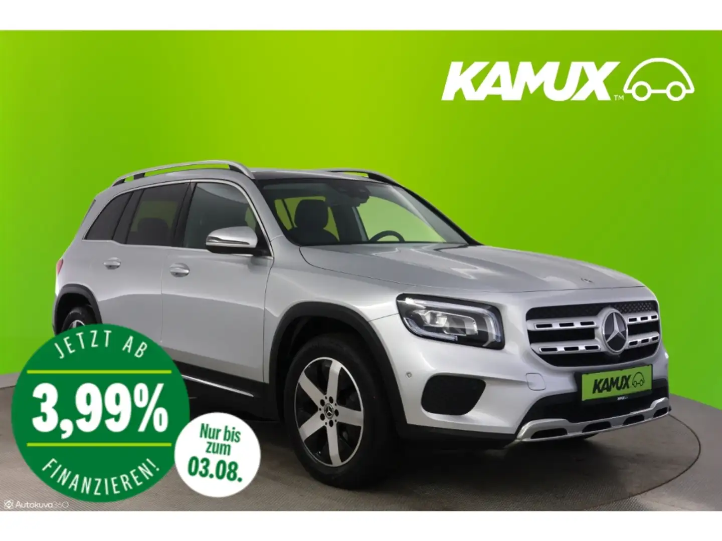 Mercedes-Benz GLB 220 d 4M 8G-DCT Progressive+LED+VIRTUAL+AHK Argento - 1