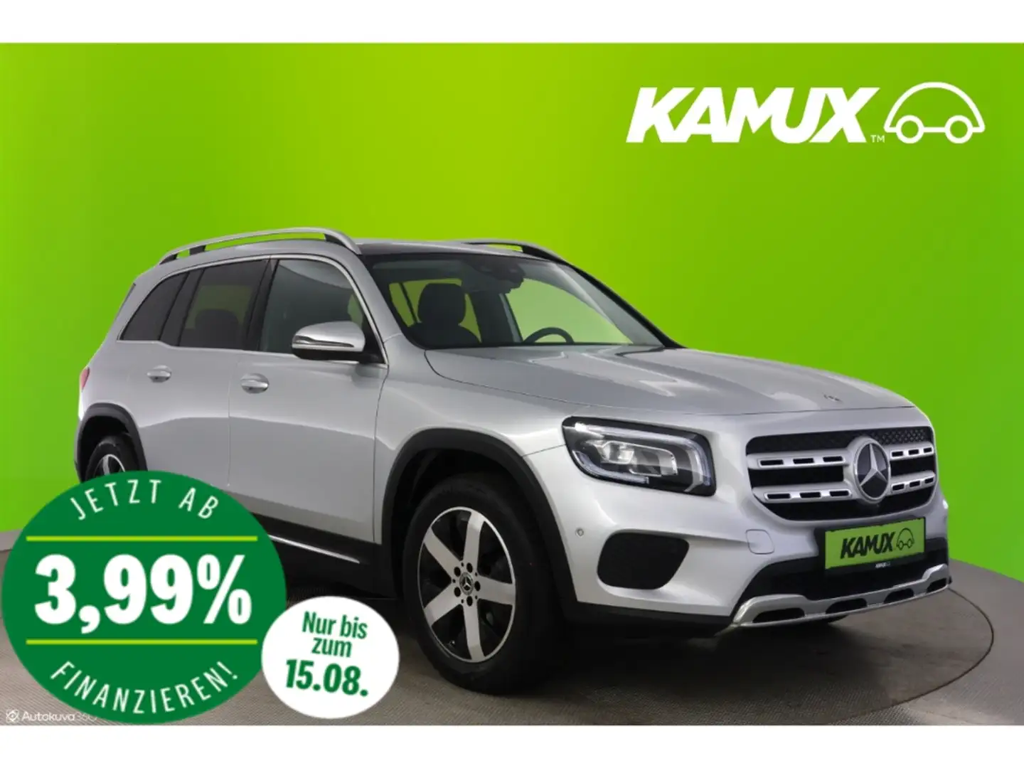 Mercedes-Benz GLB 220 d 4M 8G-DCT Progressive+LED+VIRTUAL+AHK Argintiu - 1
