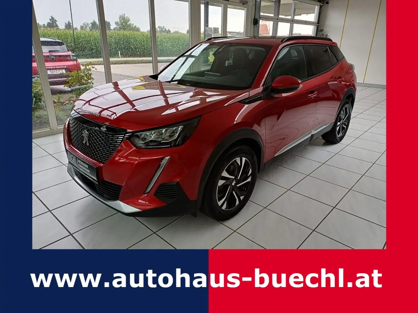Peugeot 2008 PureTech 100 S&S Allure 6-Gang-Manuell Rot - 1