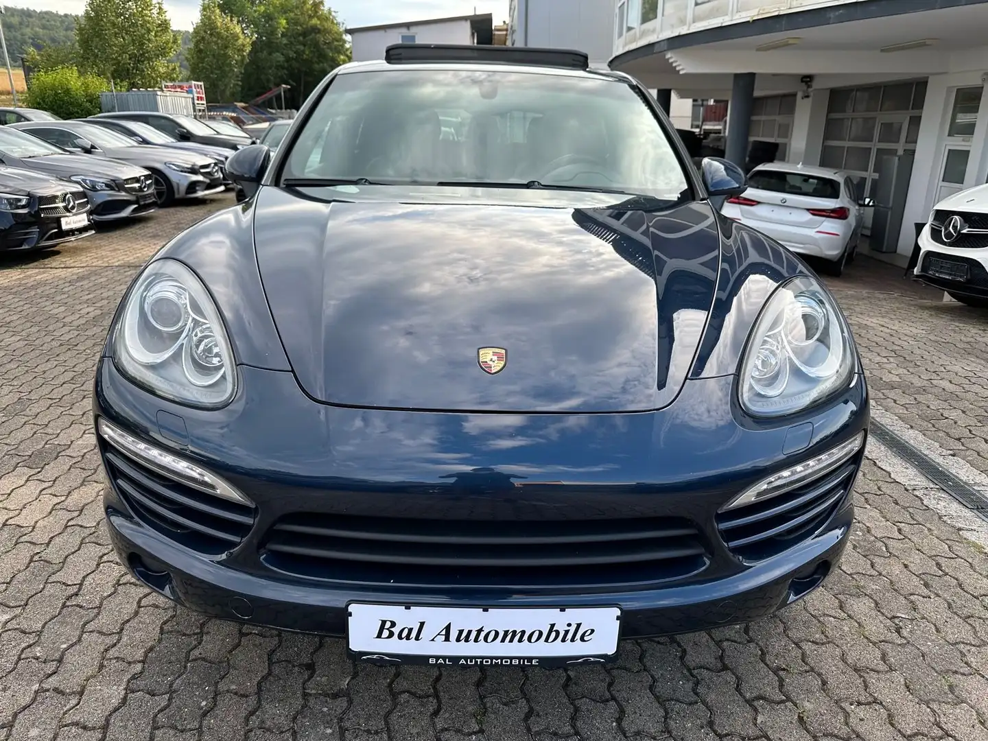 Porsche Cayenne Diesel EURO 6 LEDER PANO NAVI AHK Bleu - 2