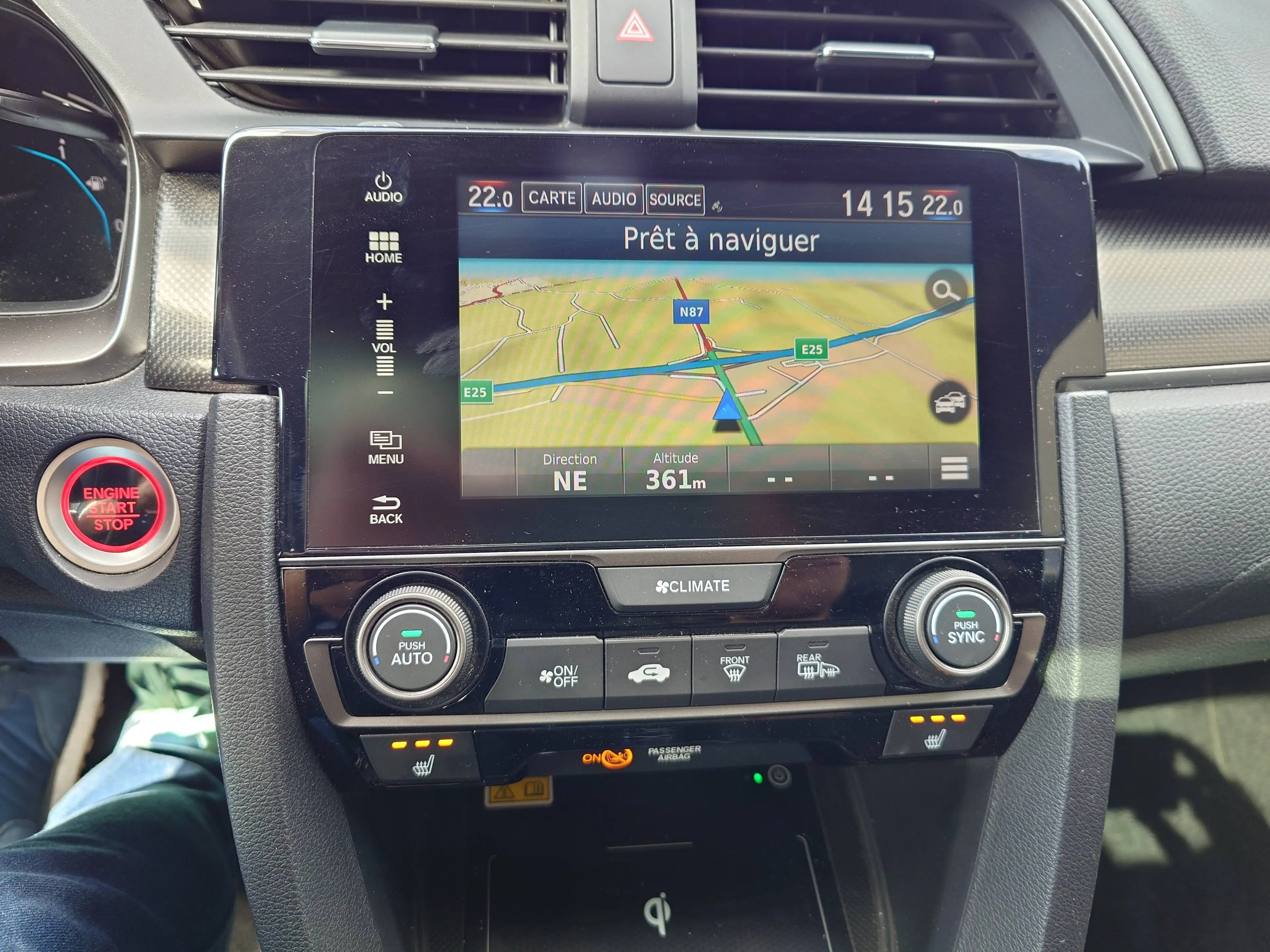 Honda Civic Civic 1.5 i-VTEC Prestige AUTOMATIQUE — photo 13