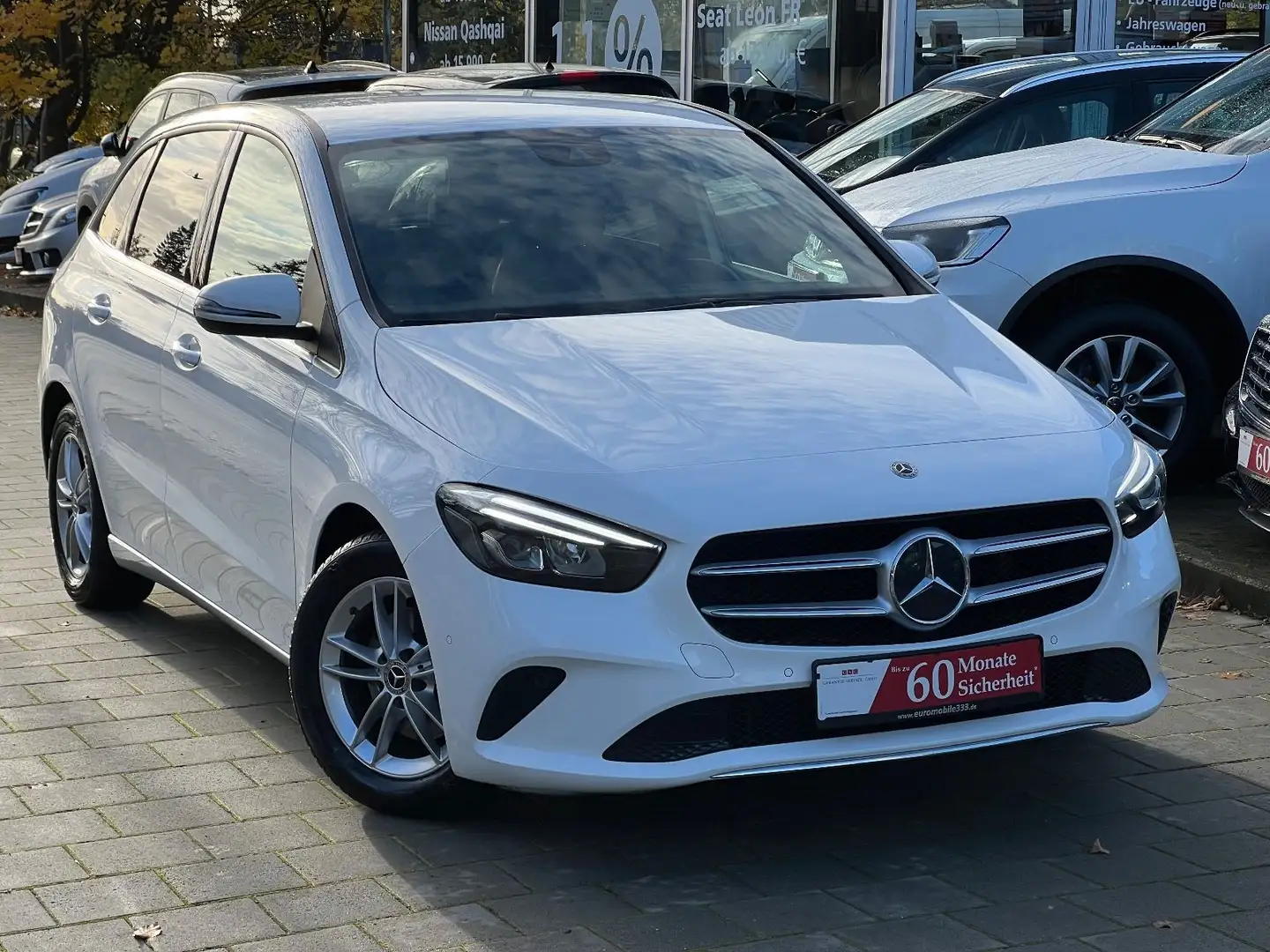 Mercedes-Benz B 180 d *LED*84.000km*Automatik*Teilleder*Temp* Weiß - 1